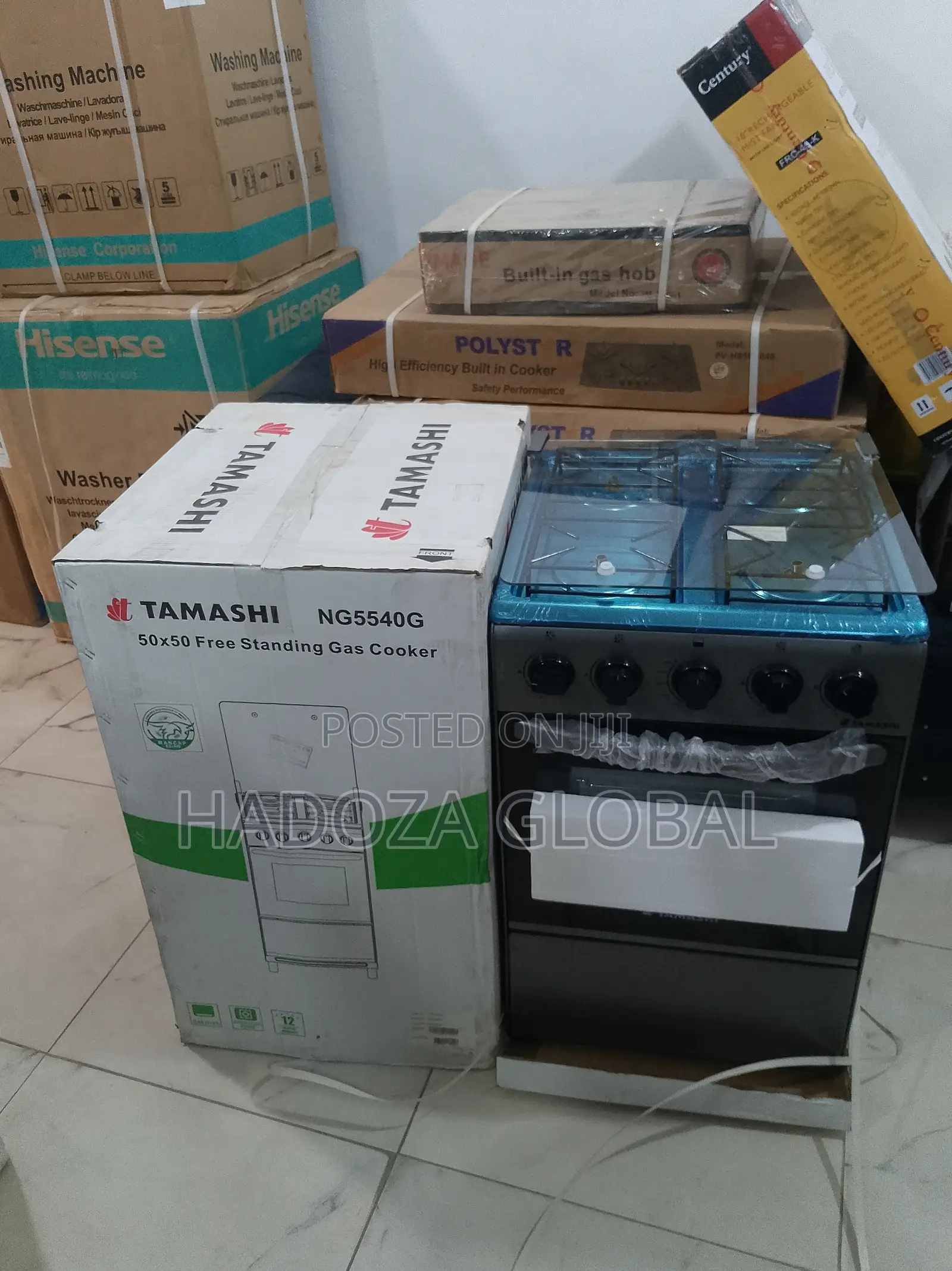 Tamashi Ng5540g Standard Gas Cooking Appliance