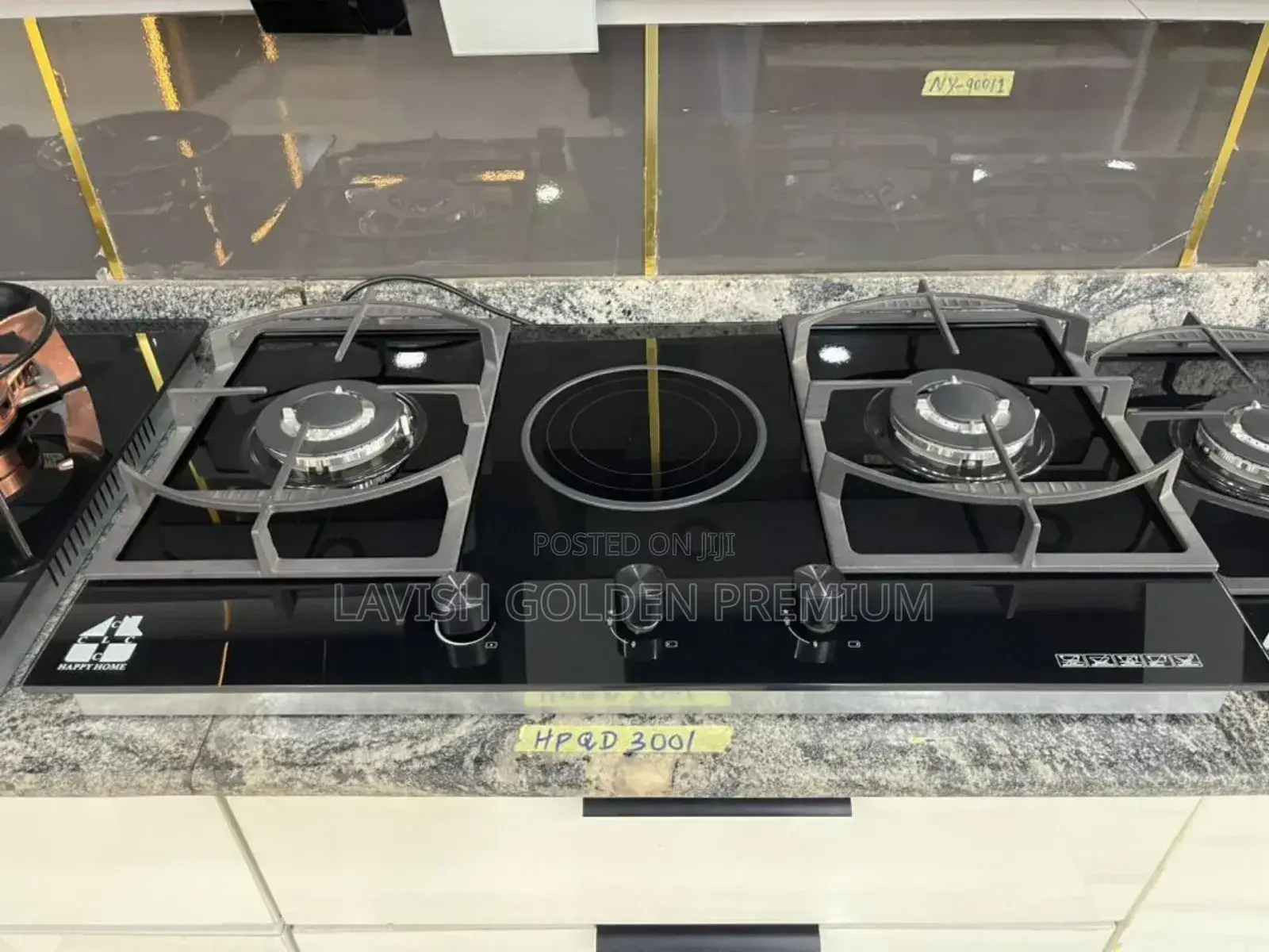 Built-in Gas and Electric Cooker Hub.