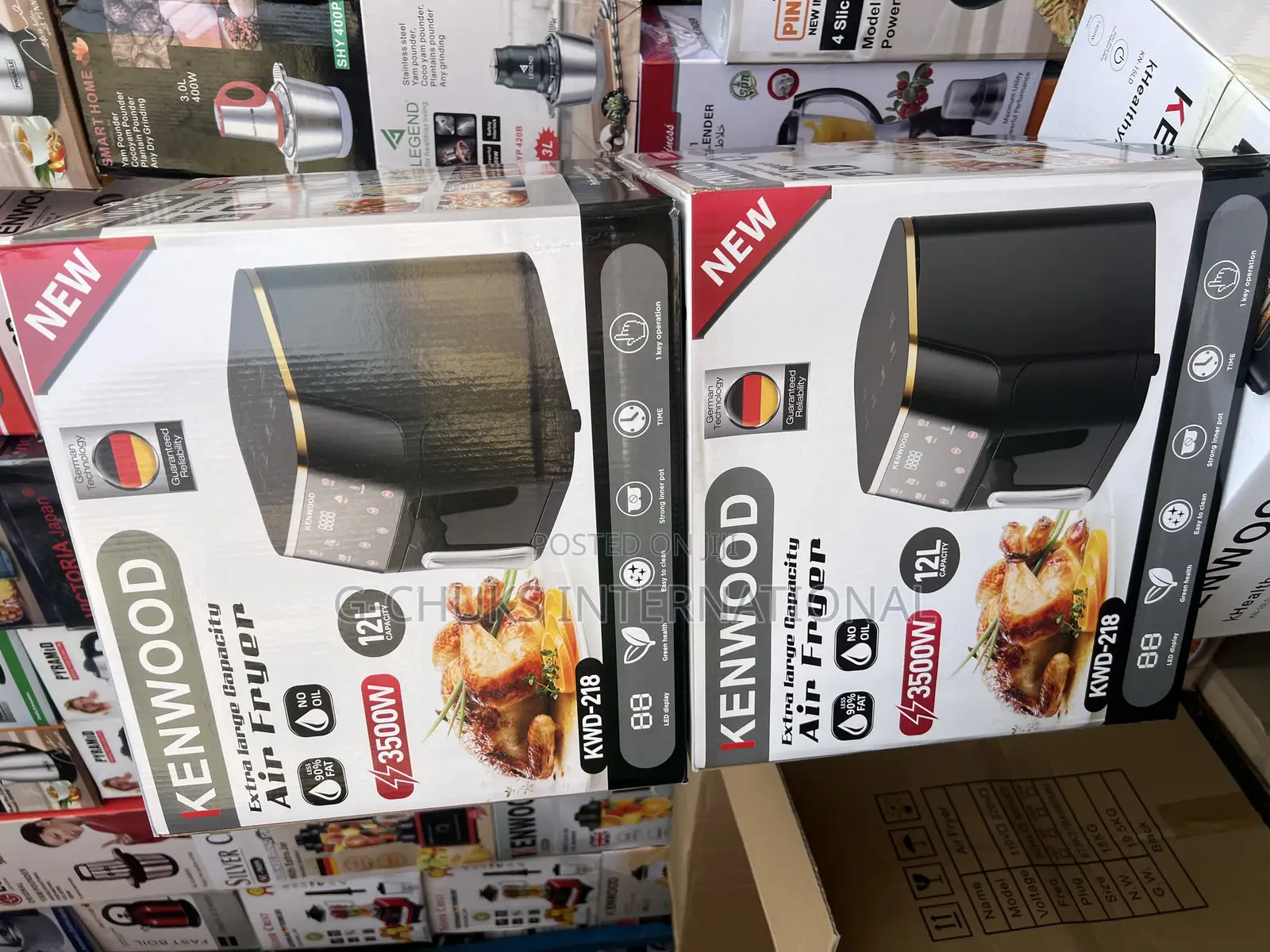 Kenwood 12l Extra Large Capacity Digital Air Fryer. Premium Product