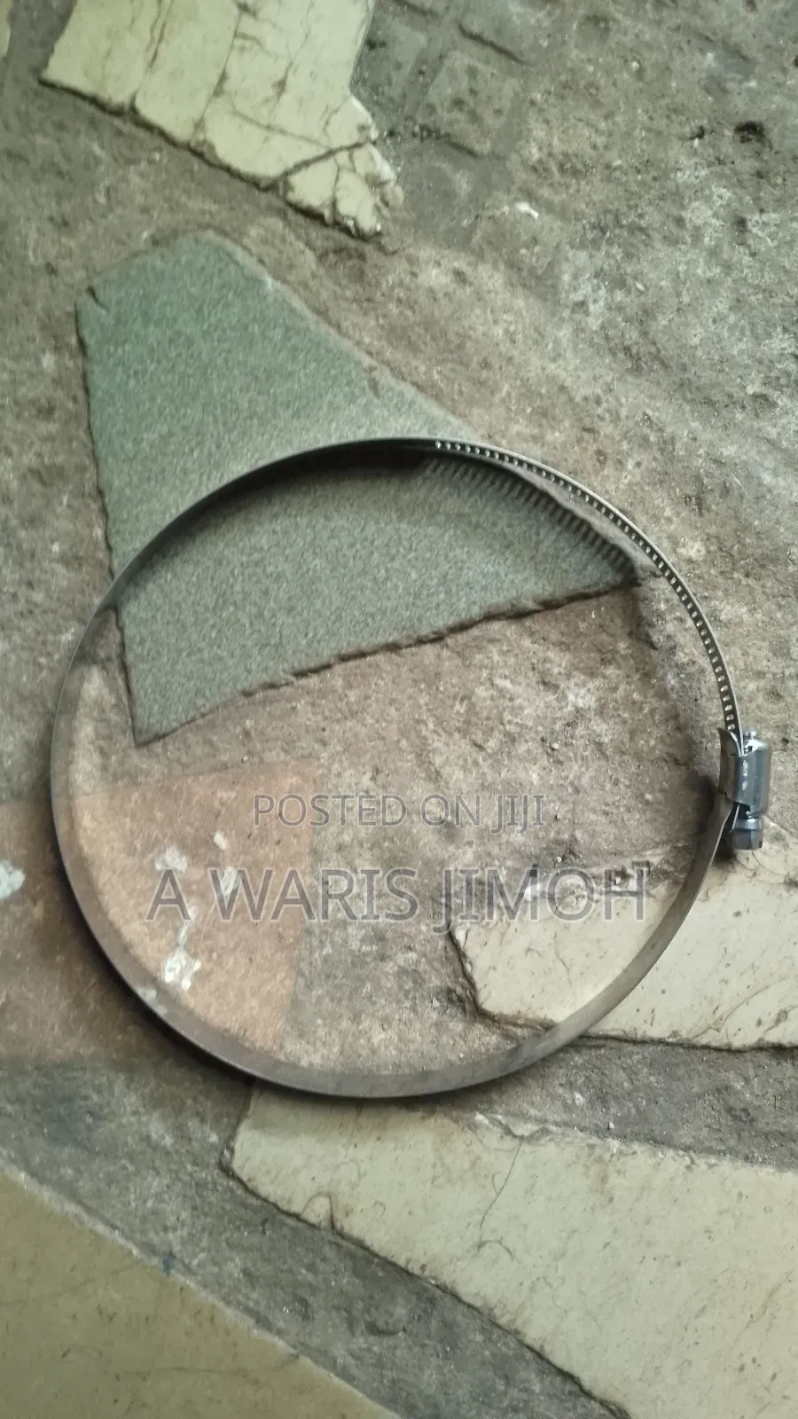 6" Stainless Hose Clips