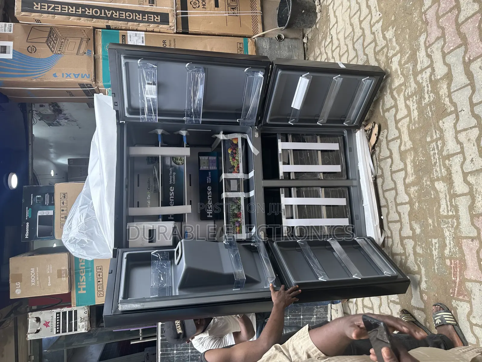 Hisense Side by Side Refrigerator