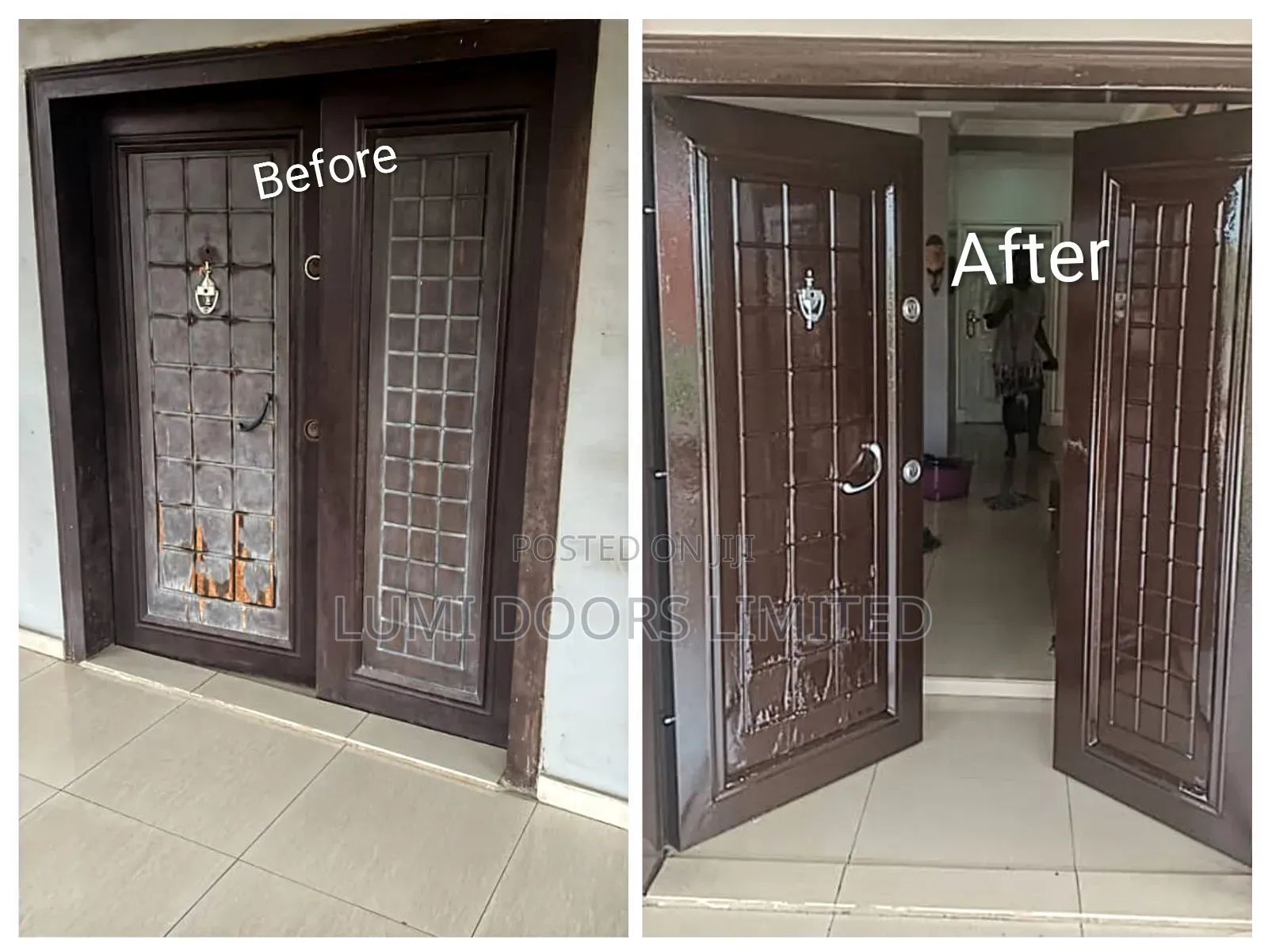 Door Spraying/ Door Repair Service