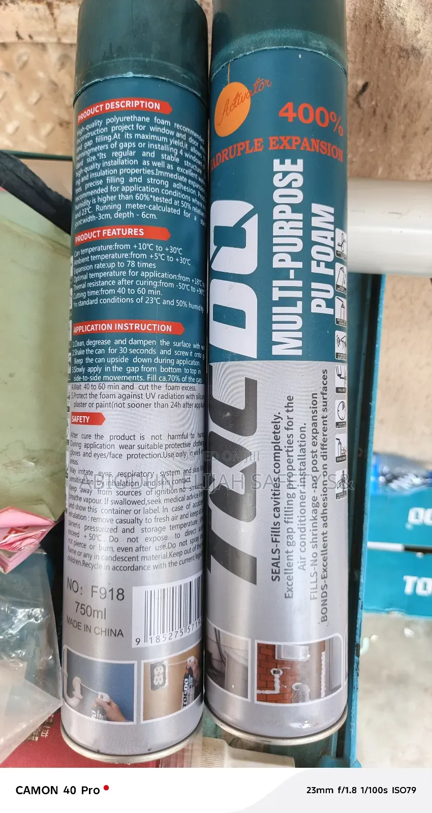 Original Quality Pu Foam Gum (Tocdo Brand)