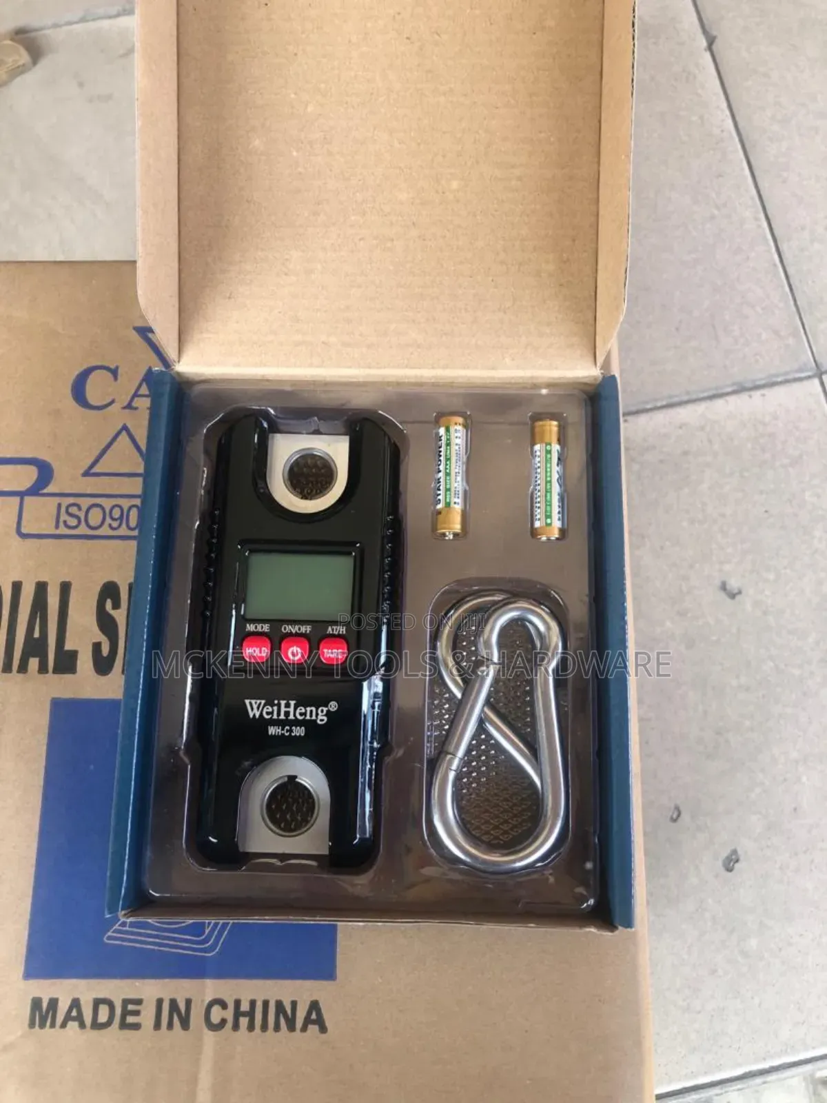 Heavy Duty Electronic Digital Hanging Scale Crane - 300kg