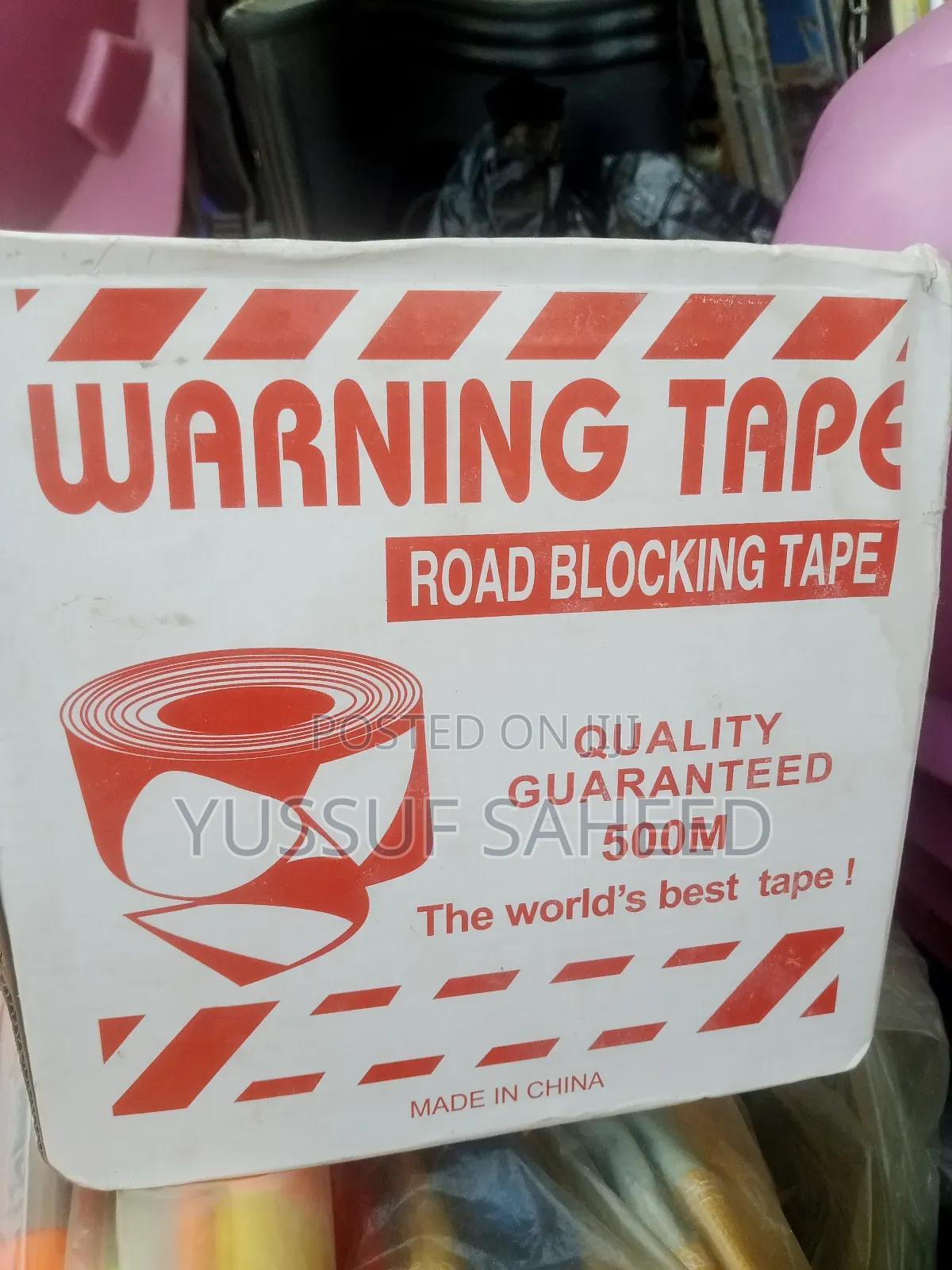 Warning Tape 500m