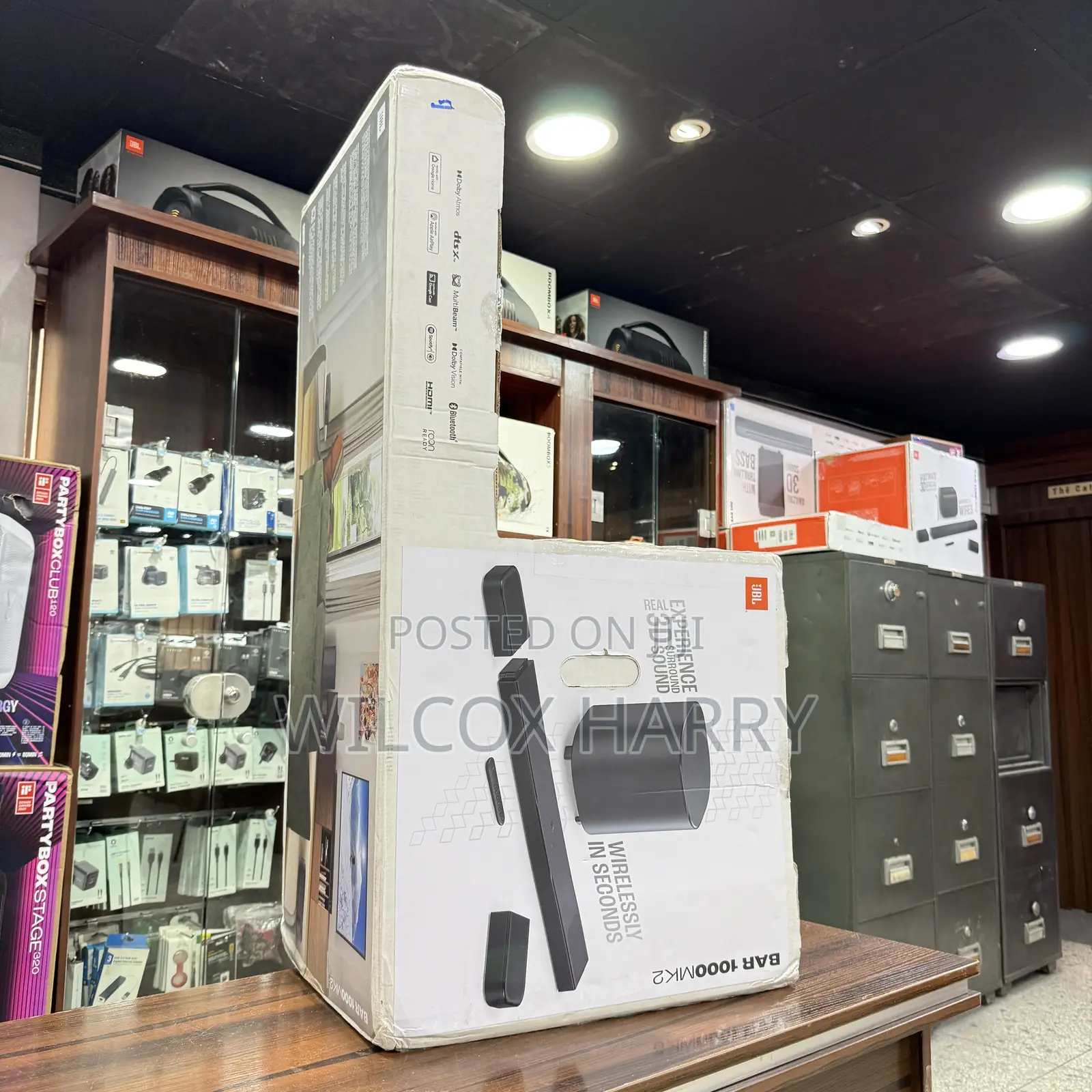 JBL Soundbar 1000mk2 2025 With 7.1.4‐Channel and 960watts Bluetooth
