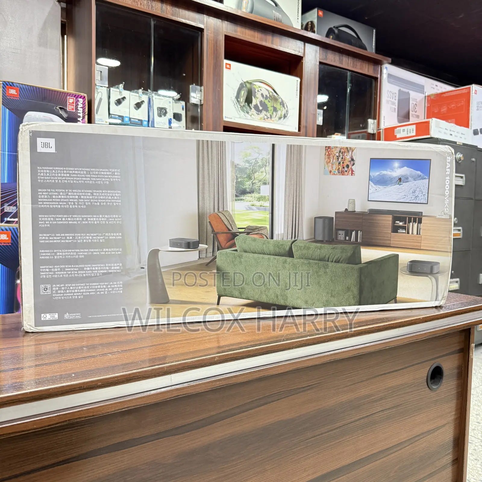 JBL Soundbar 1000mk2 2025 With 7.1.4‐Channel and 960watts Bluetooth