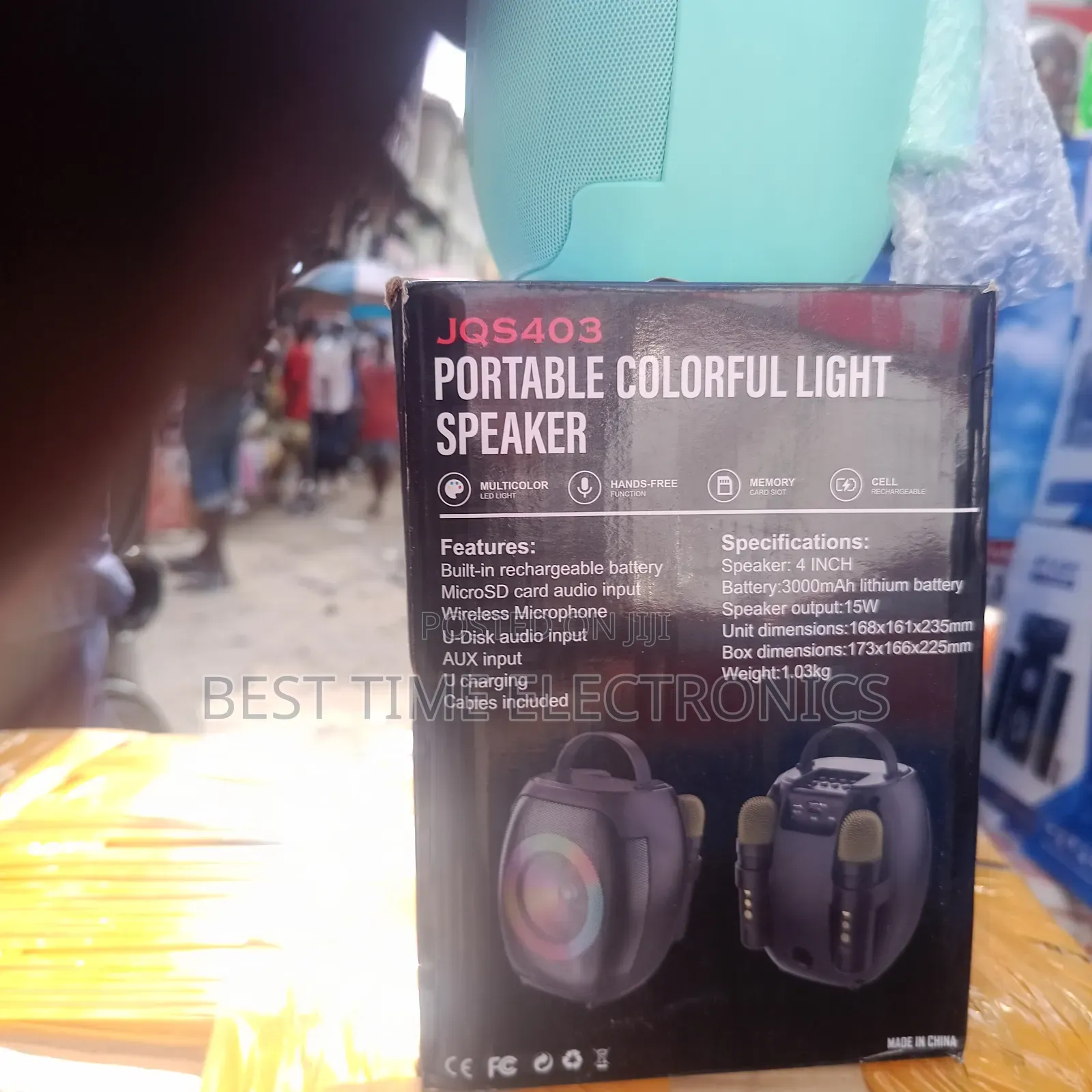Sing-E Portable Karaoke Speaker System