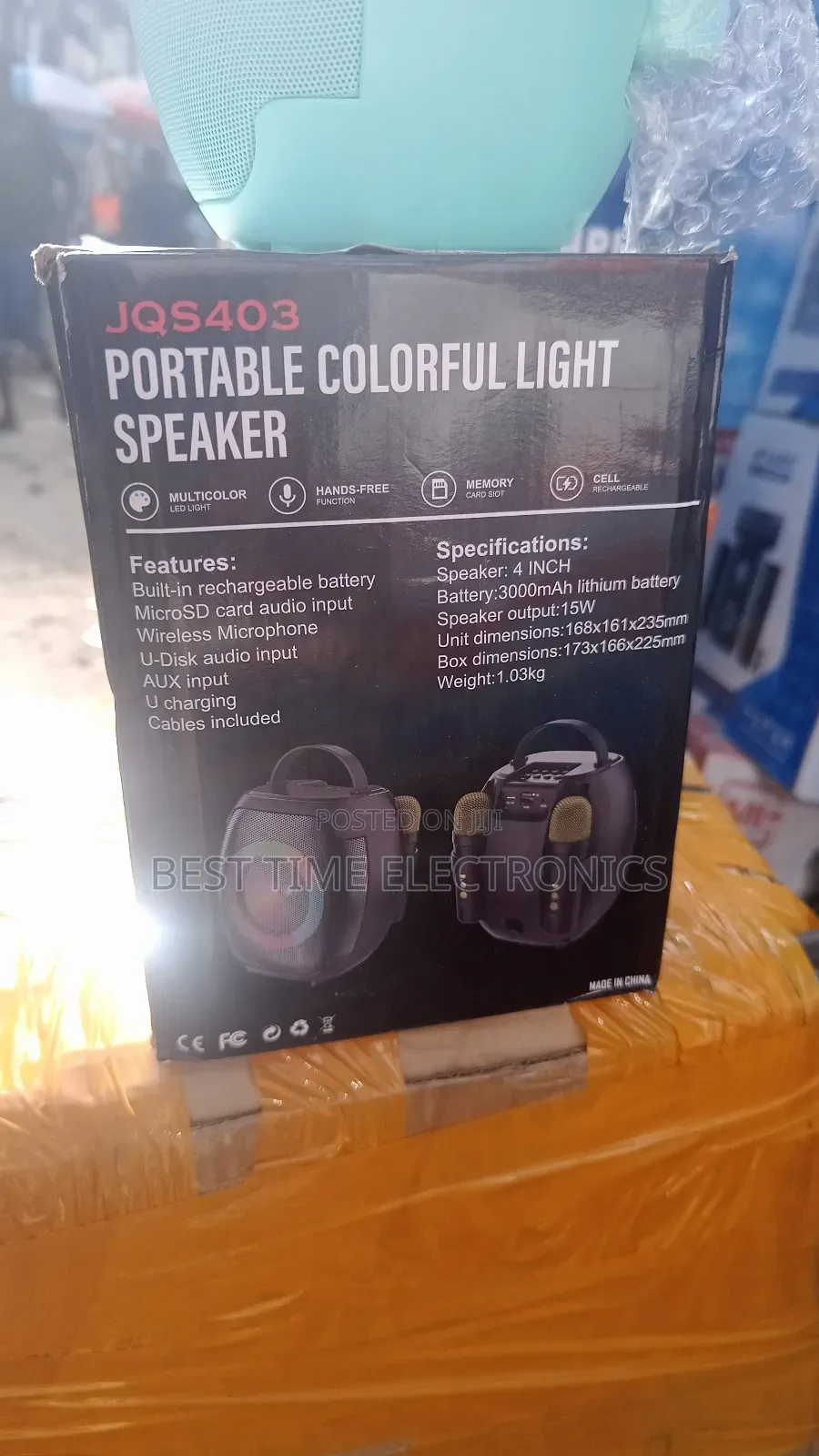 Sing-E Portable Karaoke Speaker System