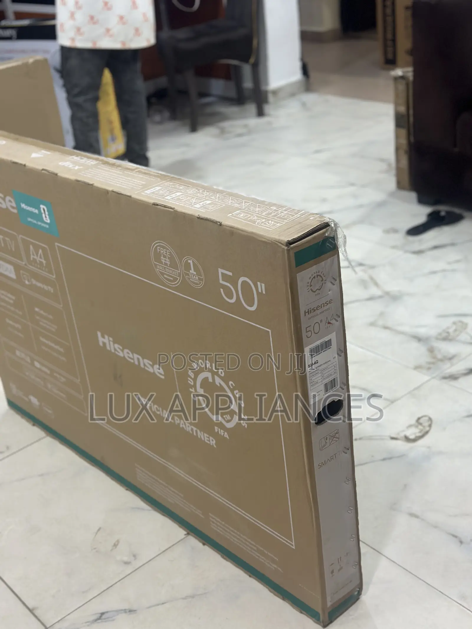 Enhanced Hisense 50-Inch Smart Tv