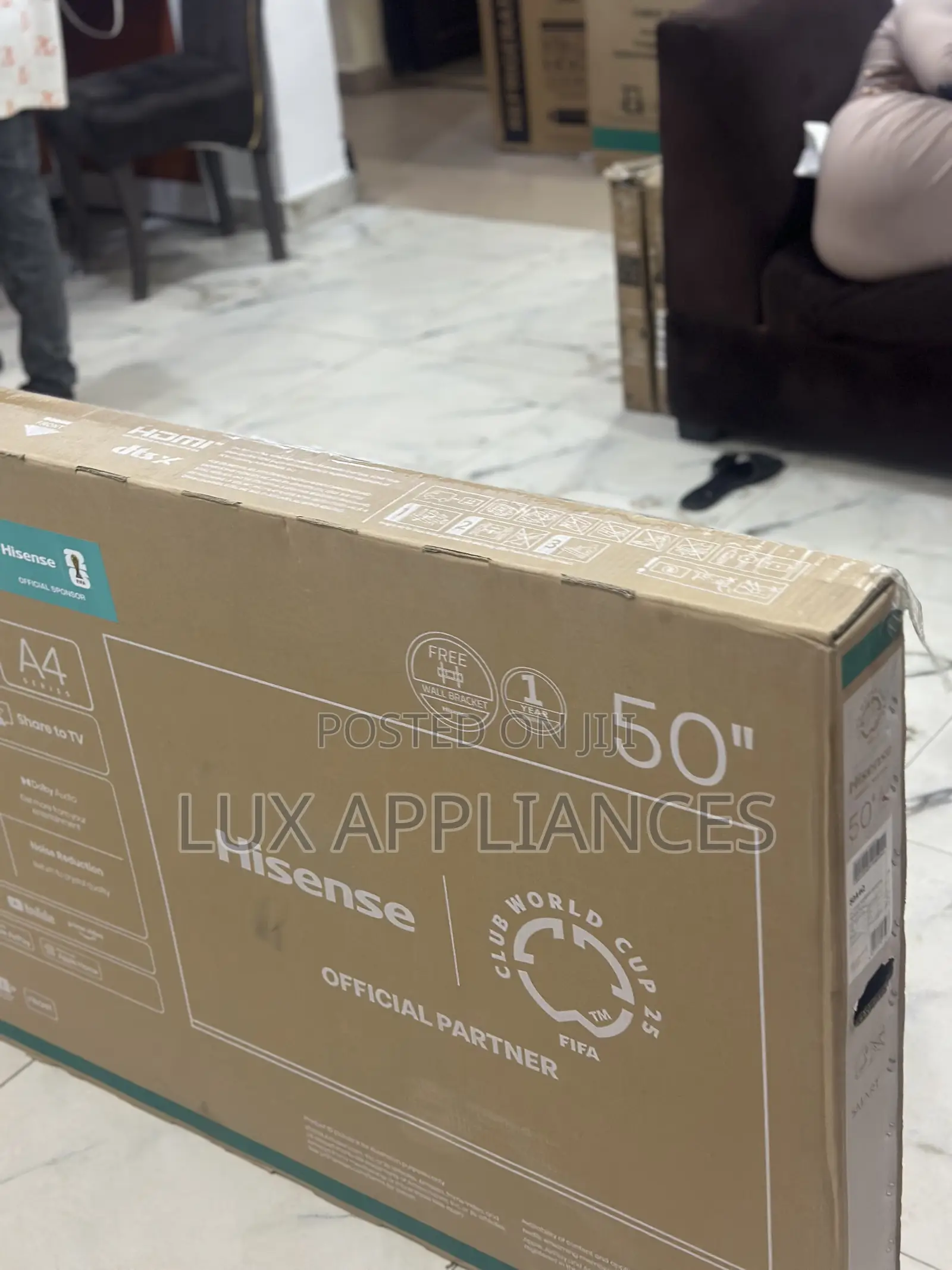Enhanced Hisense 50-Inch Smart Tv