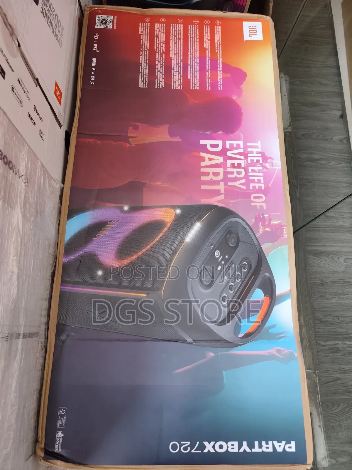 JBL Partybox 720 800w Bluetooth Speaker (2025)