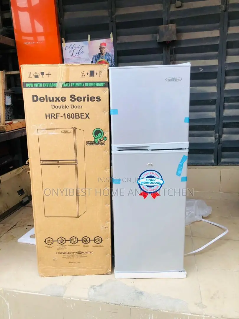 160bex Haier Thermocool Double Door Refrigerator