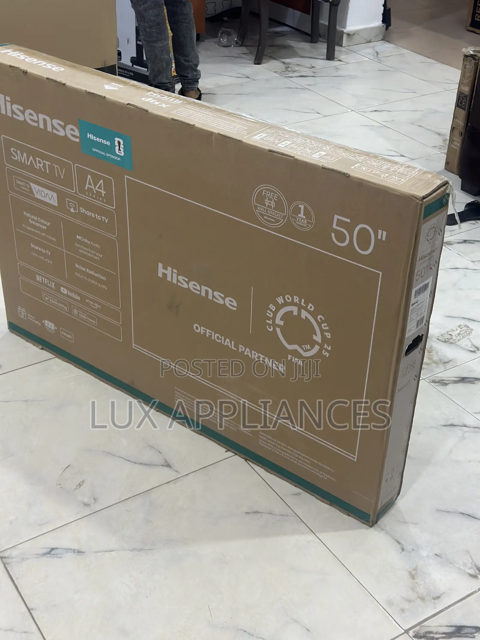 Stable Durable Hisense 50-Inch Tv