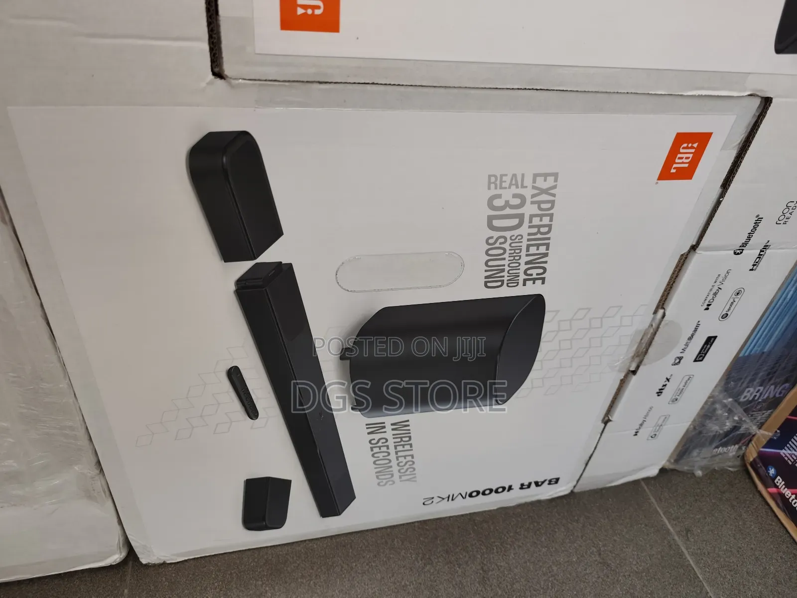 JBL Bar 1000mk2 7.1.4 Channel Bluetooth Speaker