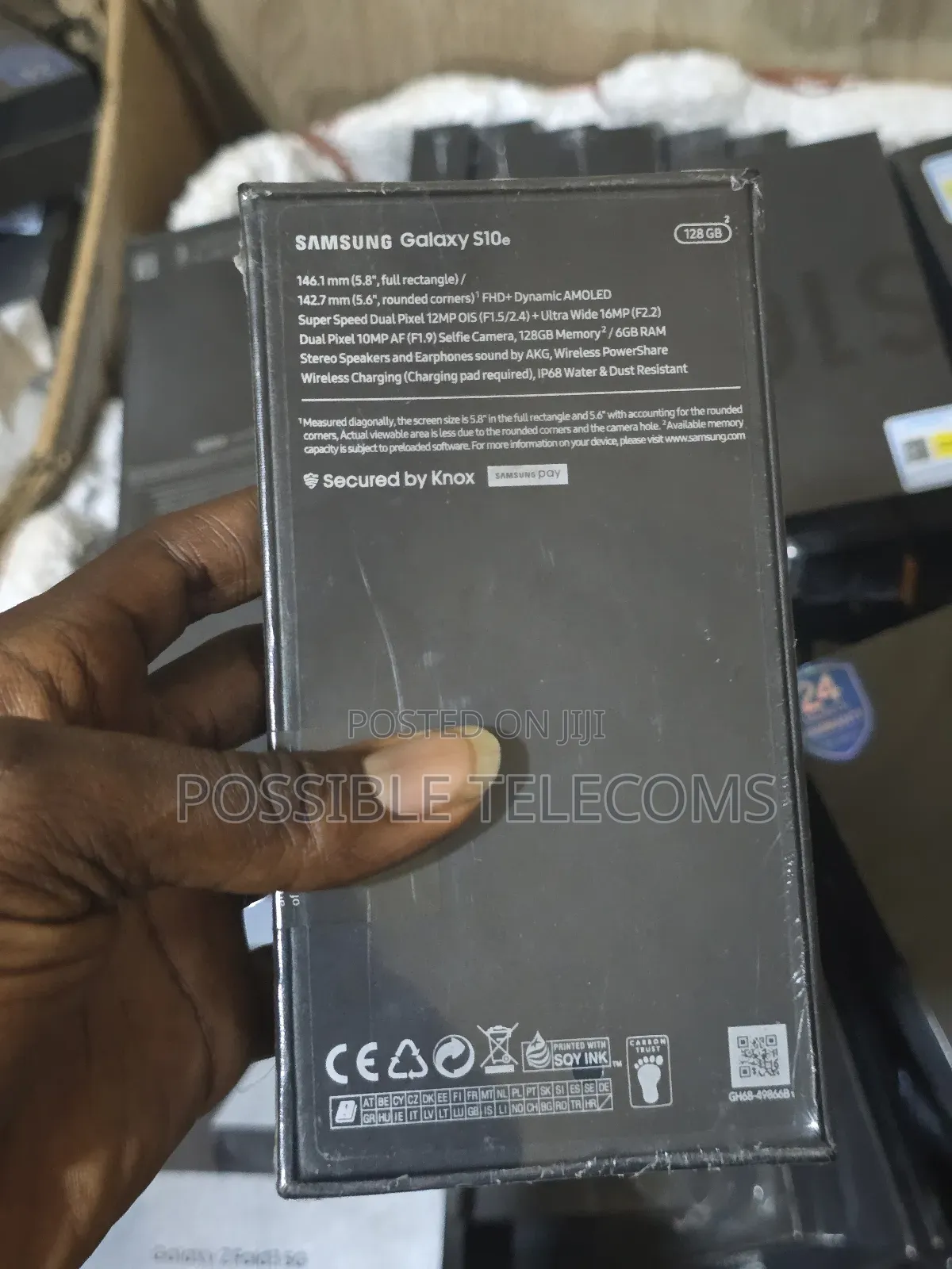 New Samsung Galaxy S10e 128 GB Black