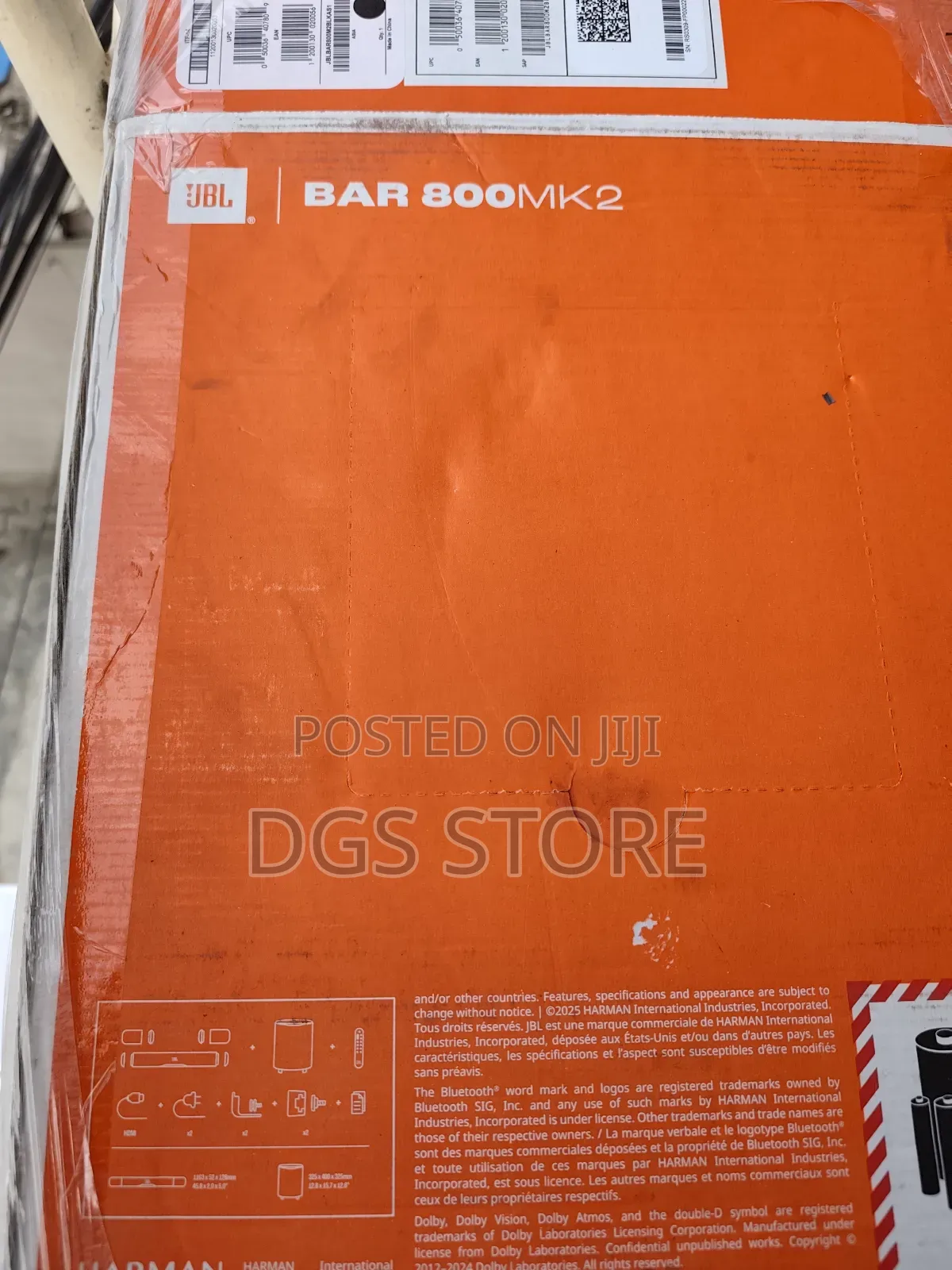 Jbl Bar 800mk2 7.1 Channel 780w Bluetooth Speaker (2025)
