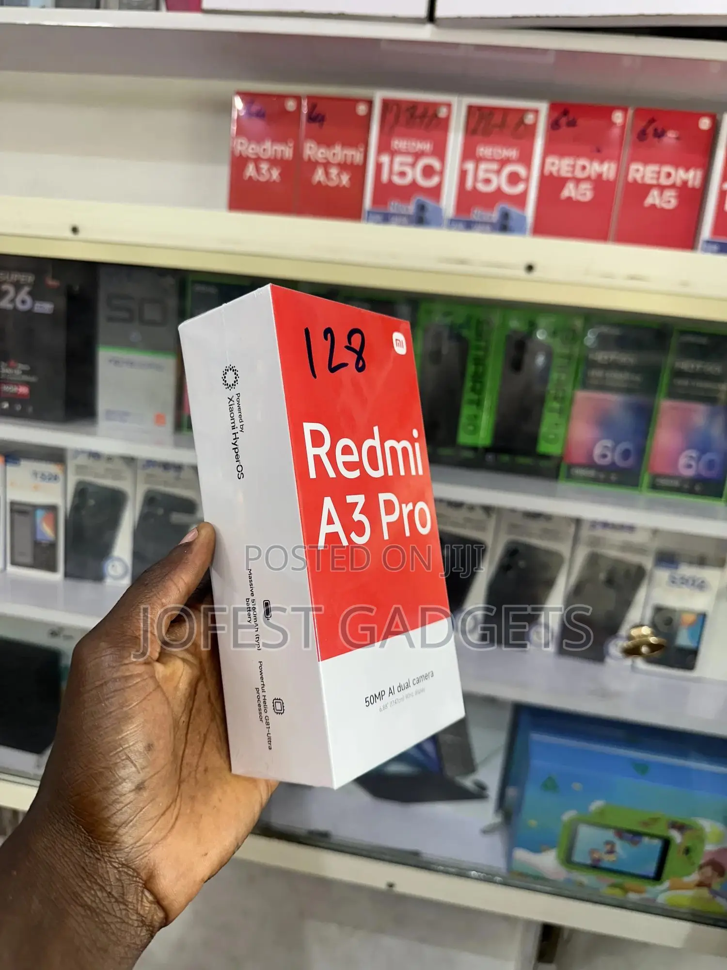 New Xiaomi Redmi A3 Pro 128 GB Black