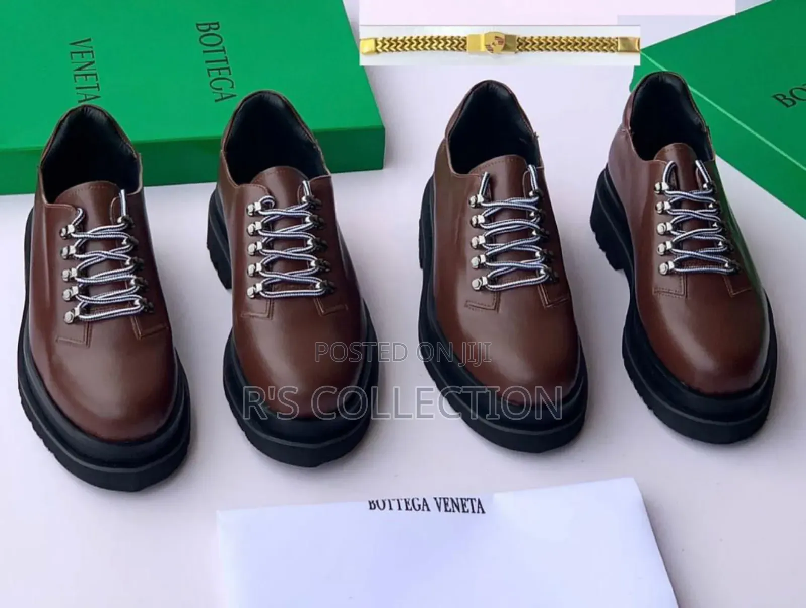 High Quality Bottiga Veneta Men Double Sole Shoe