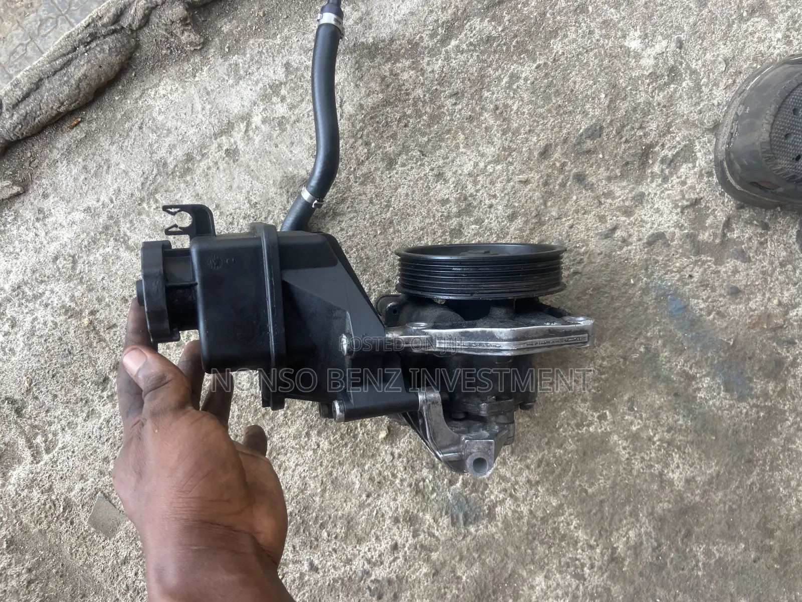 Power Steering Pump With Cup 276 Engine Works With Glk,C300 (W204)