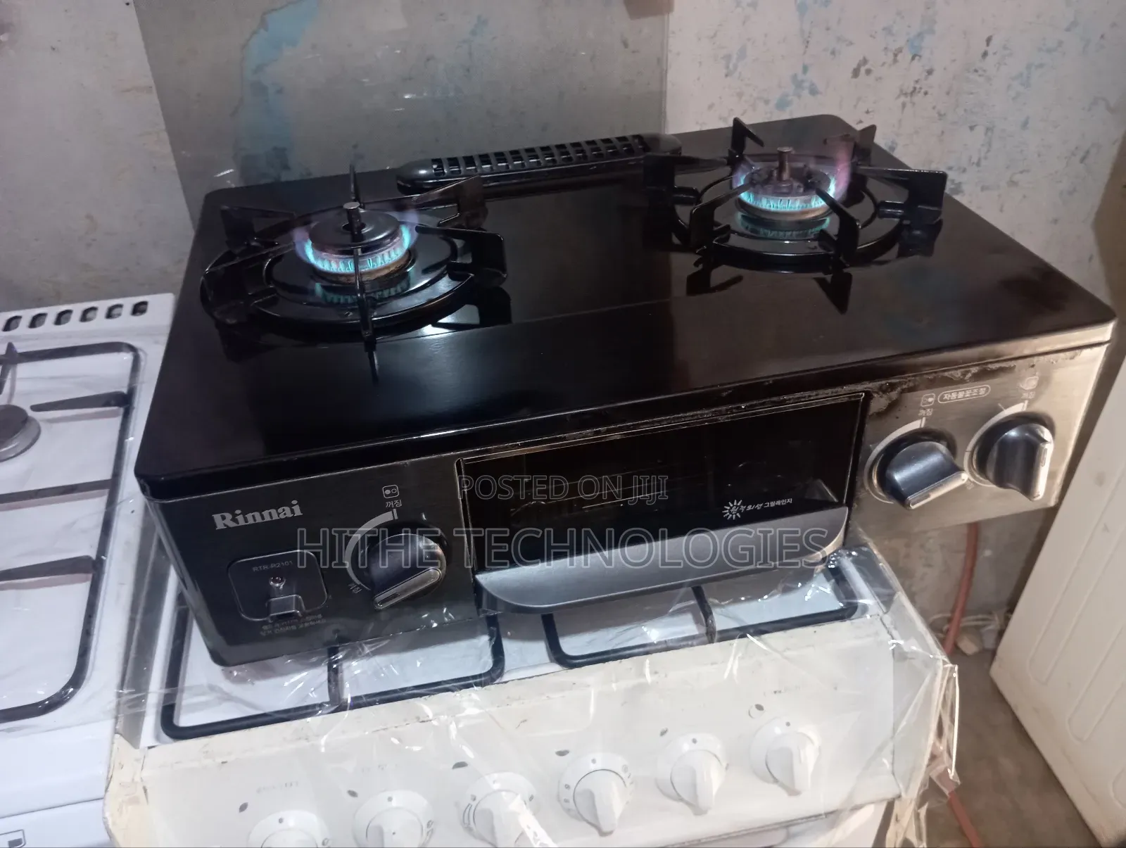 2 Burner Tokunbo Table Gas Cooker With Mini Oven