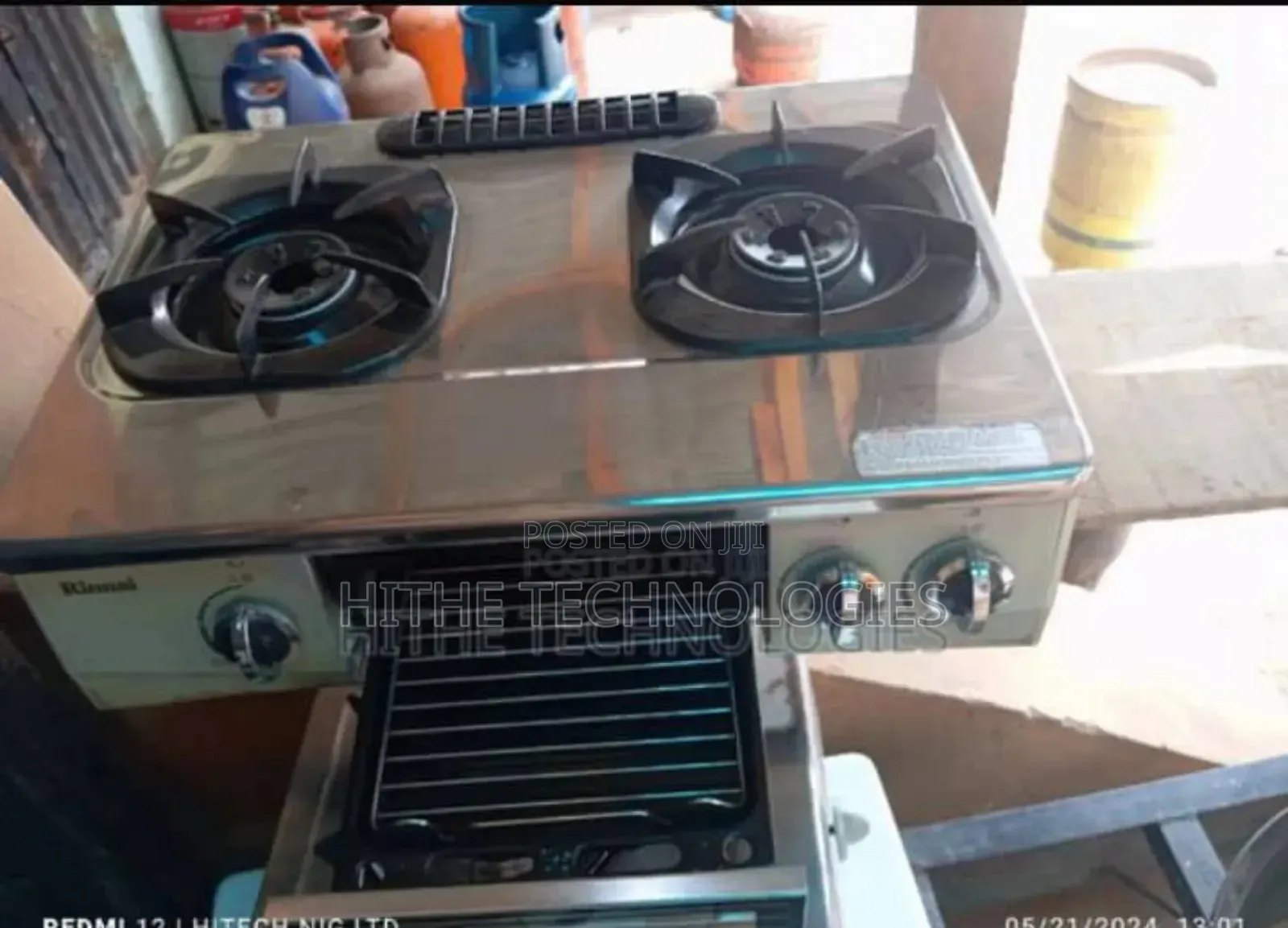 2 Burner Tokunbo Table Gas Cooker With Mini Oven