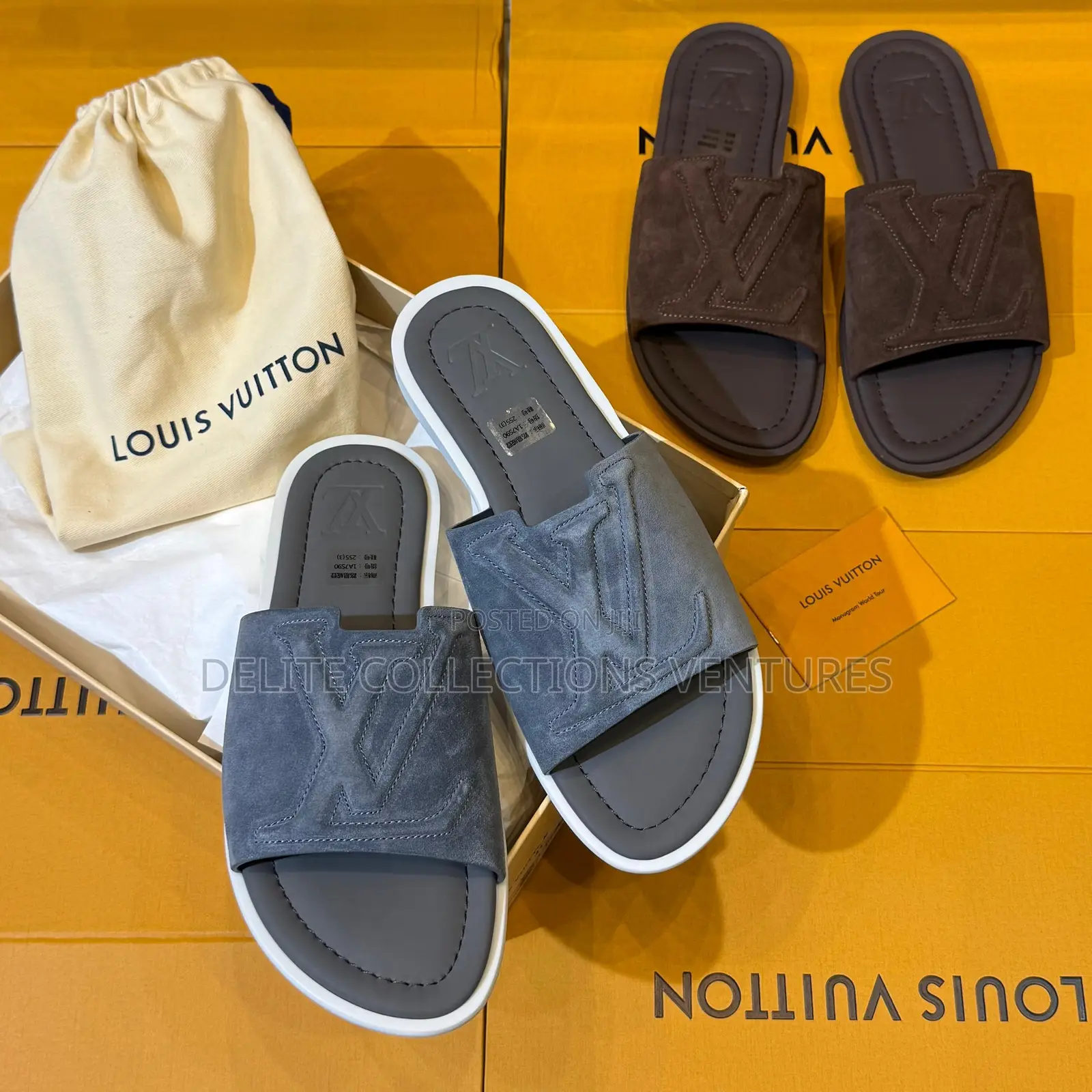 **2025 Original Louis Vuitton Slippers