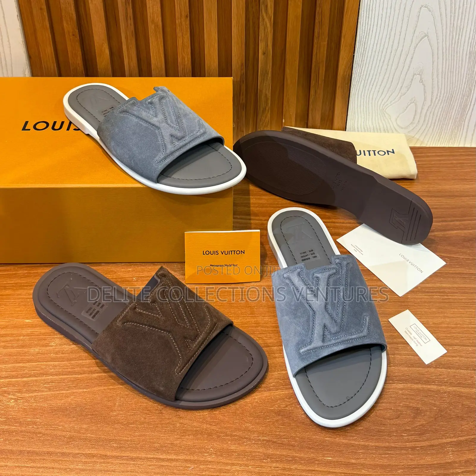 **2025 Original Louis Vuitton Slippers
