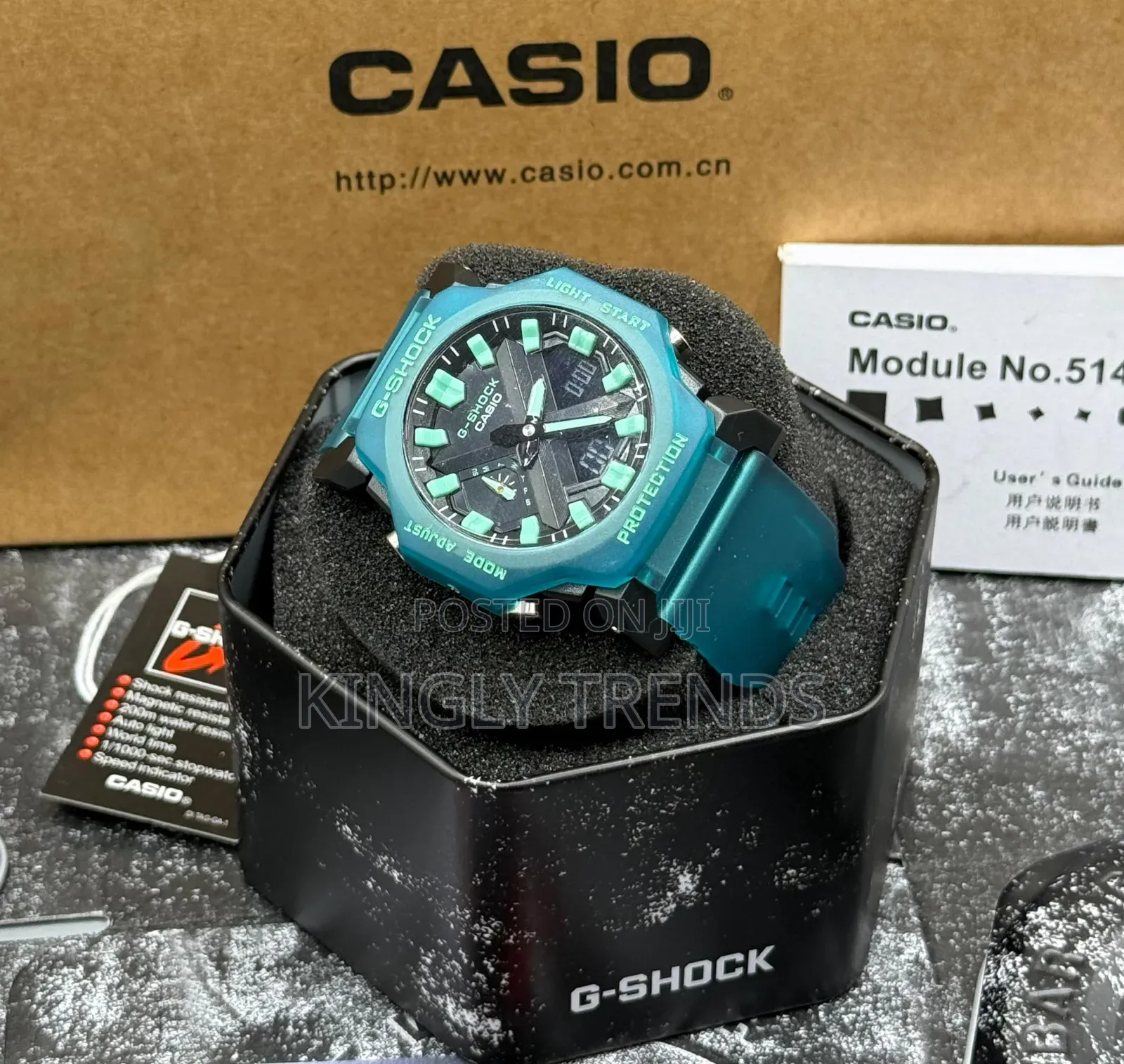 Turtle G-Shock Quality Wristwatch Full Package