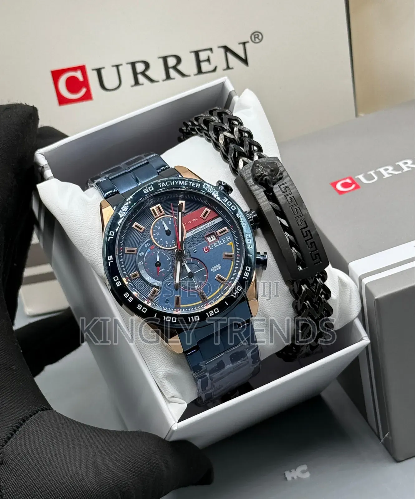 High Quality Curren Chain With Bracelet