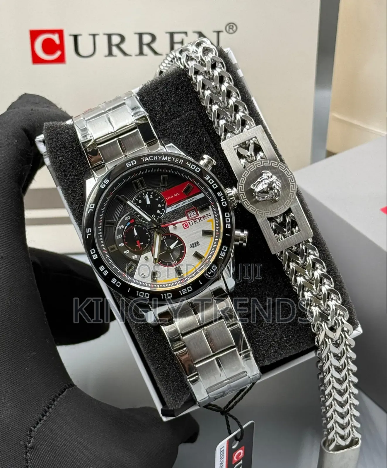 High Quality Curren Chain With Bracelet