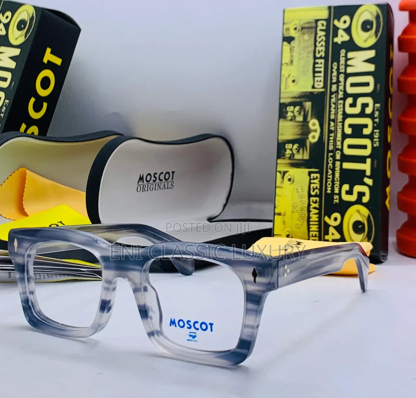 Original Luxury Eyewear Collection Moscot Well Banded Package