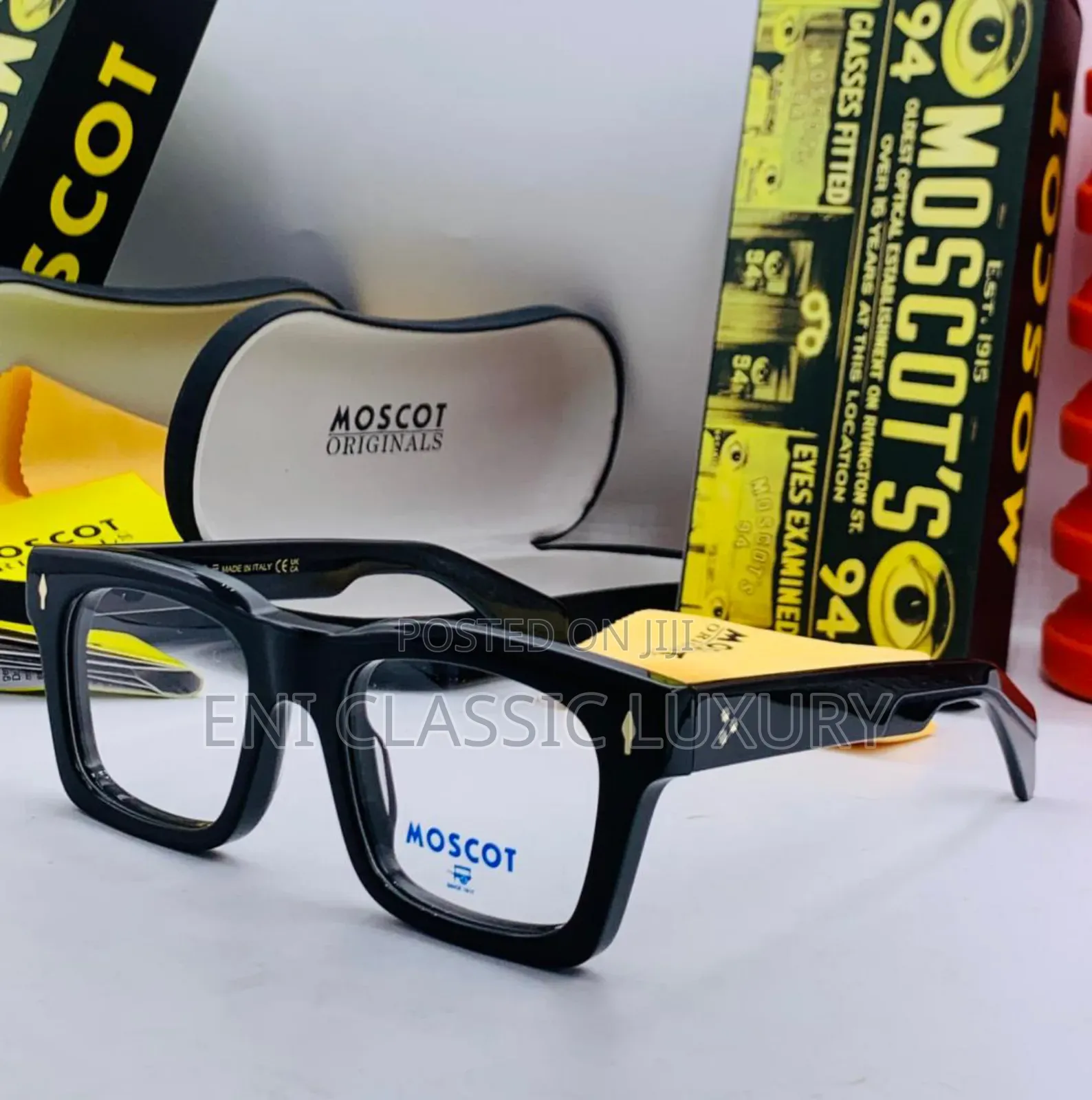 Original Luxury Eyewear Collection Moscot Well Banded Package