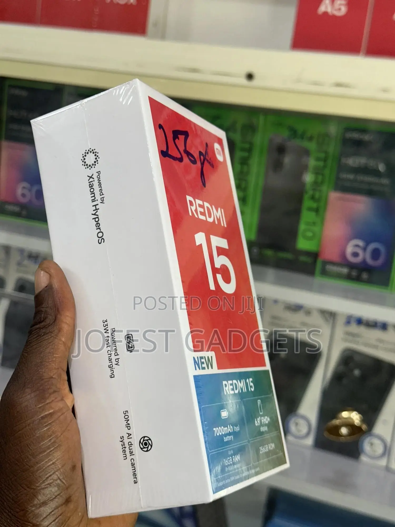 New Xiaomi Redmi 15 256 GB Black