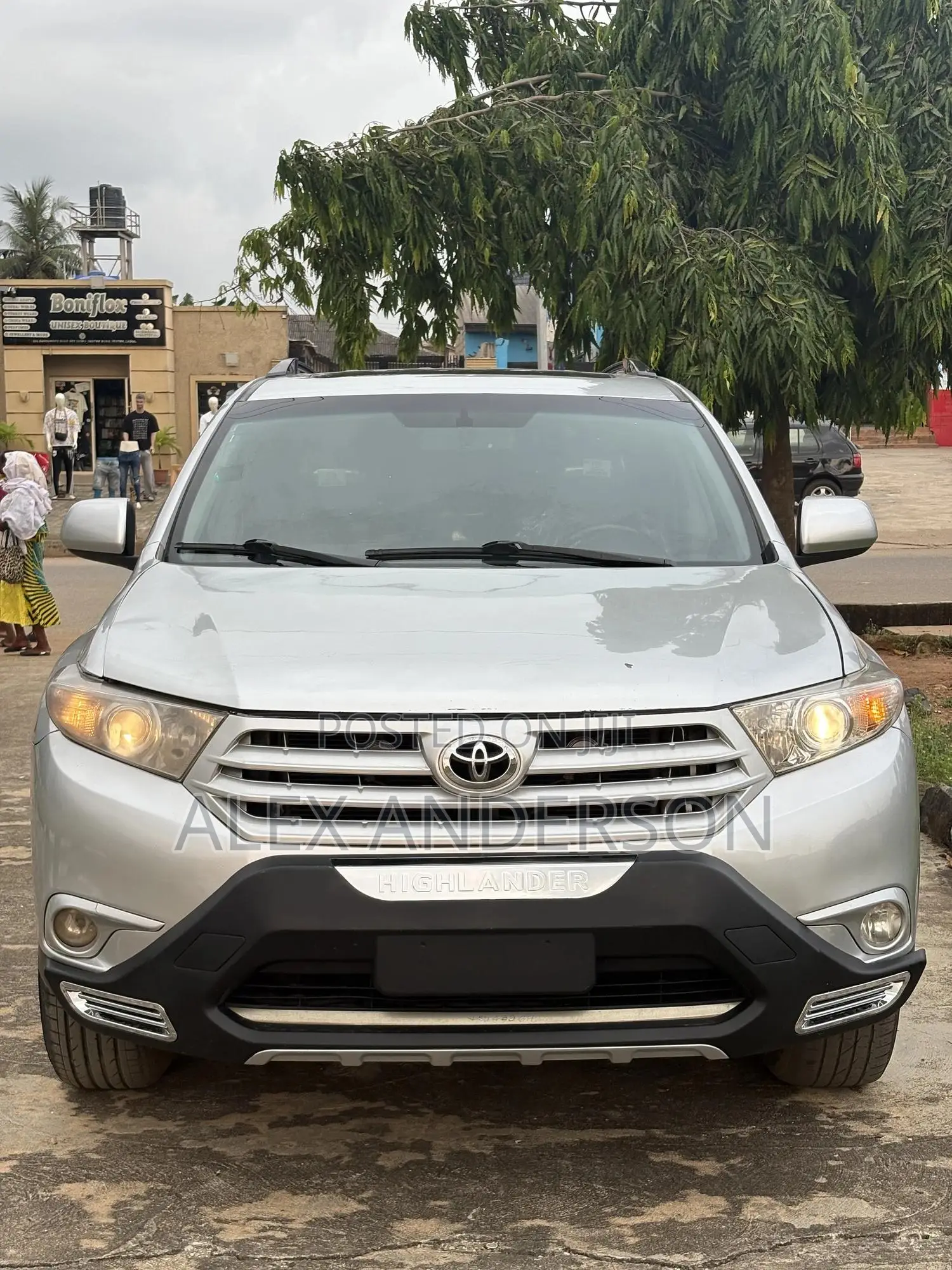 Toyota Highlander 3.5L 4WD 2013 Silver