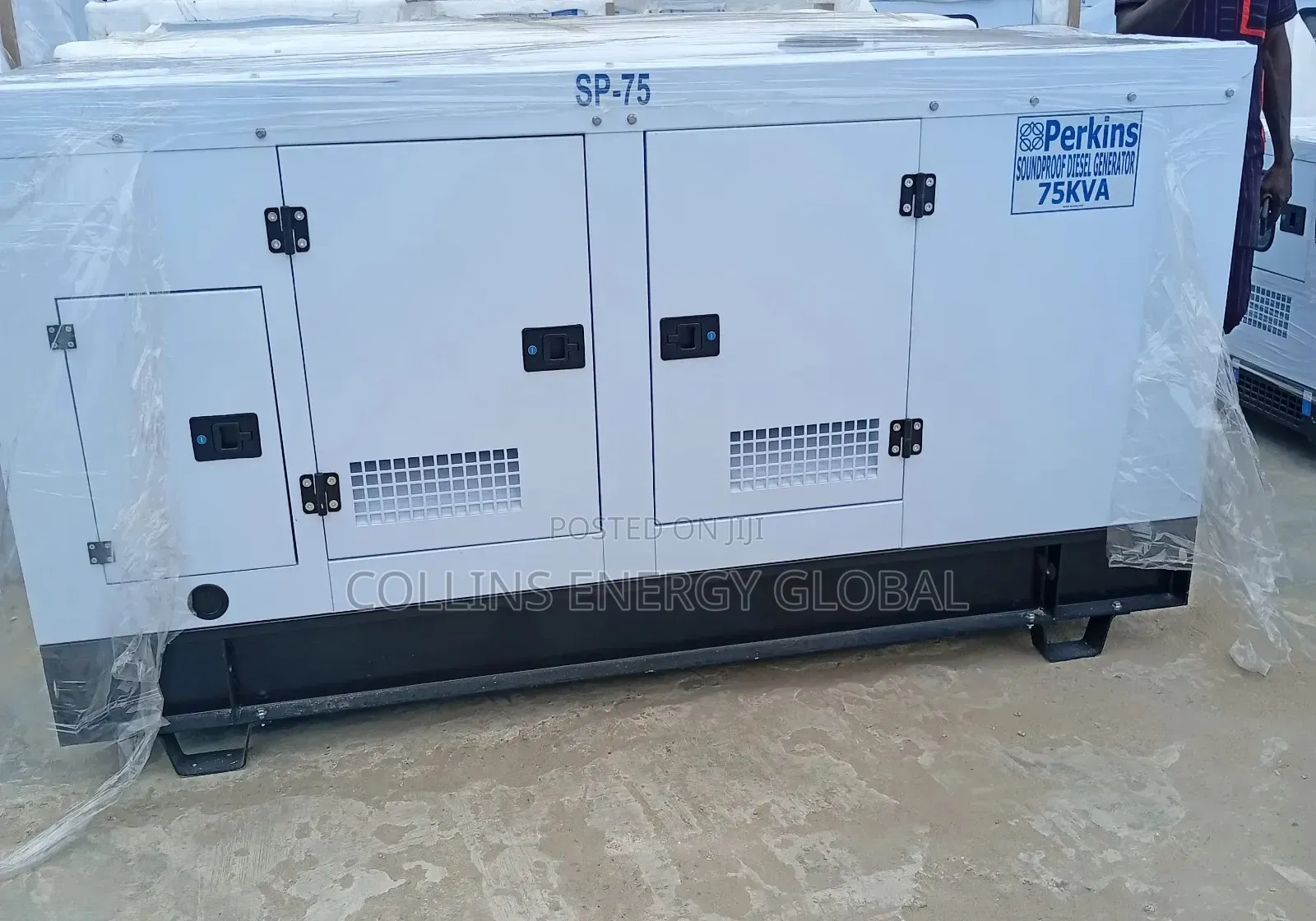 75kva Uk Perkins Soundproof Copper Coil Generator