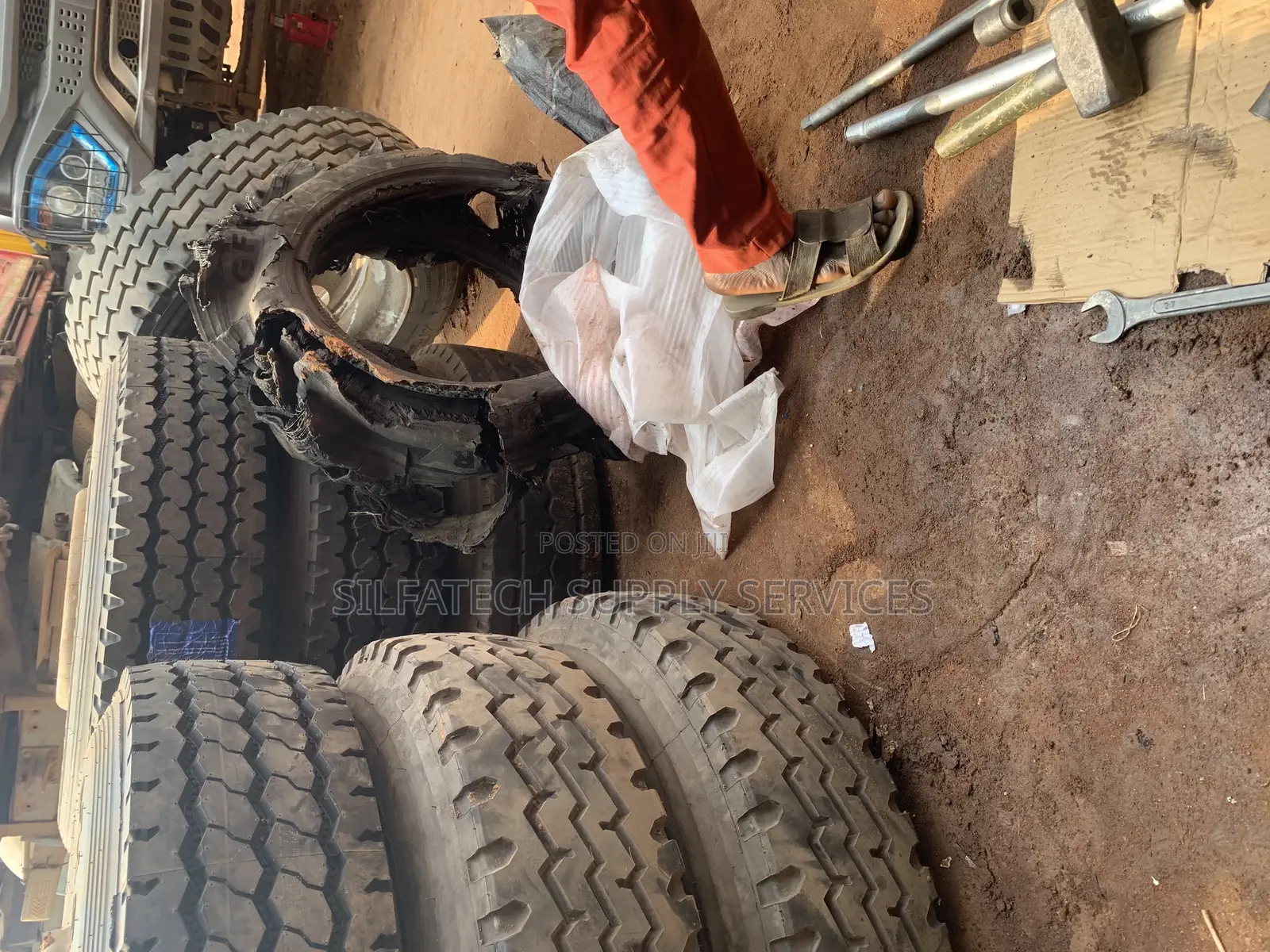 Original Truck Tyre