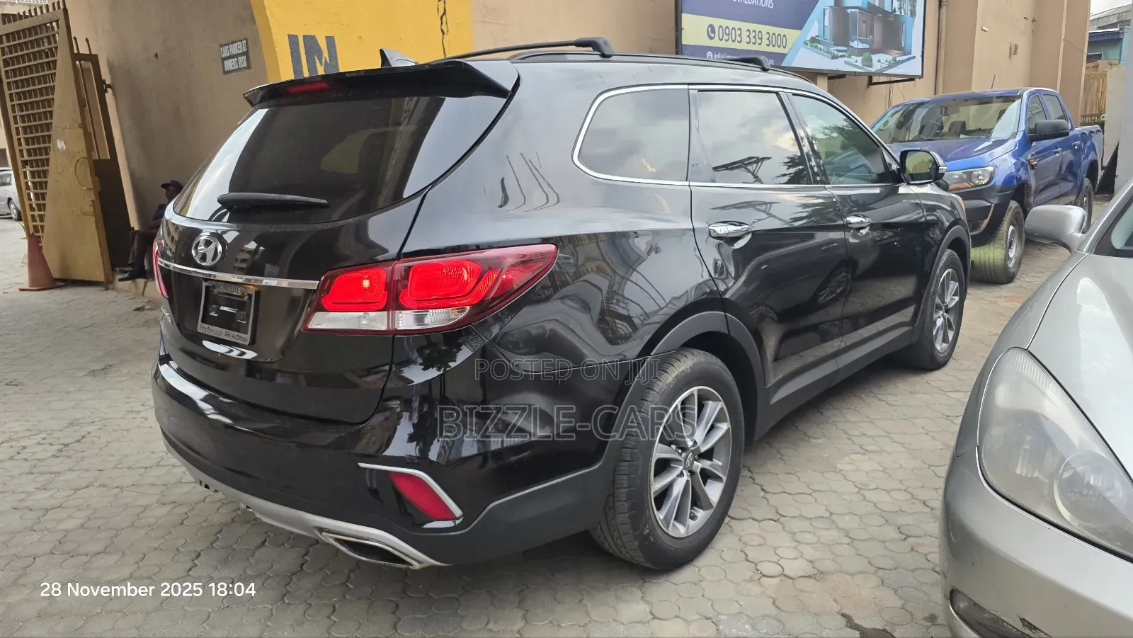 Hyundai Santa Fe SE AWD 2016 Black