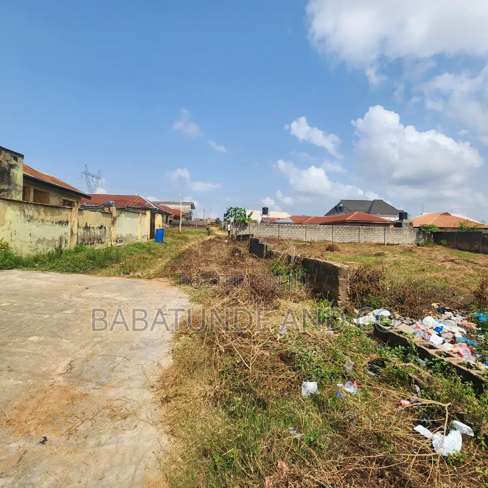 2 Plots (948sqm) of Land Close to Powerline, Sheu Ologuneru Ibadan