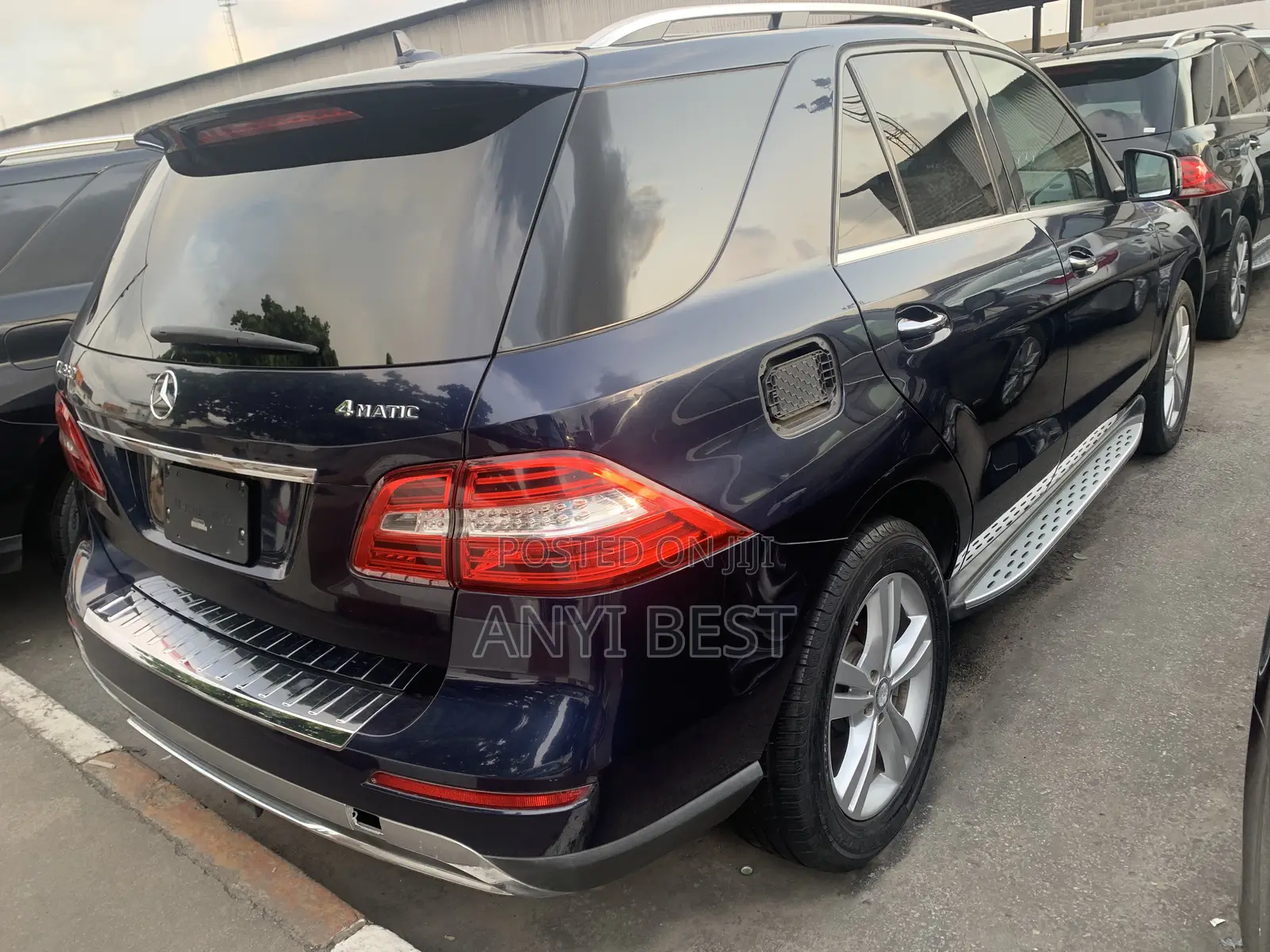 Mercedes-Benz M Class 2015 Blue