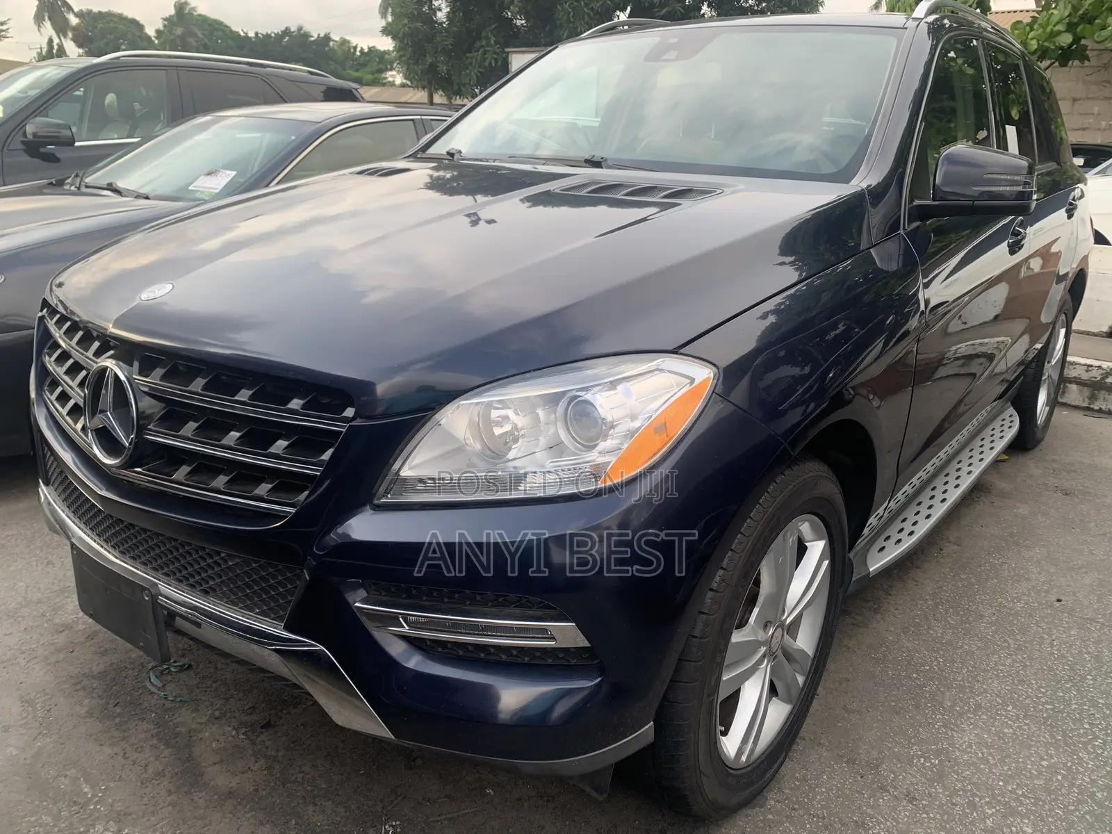 Mercedes-Benz M Class 2015 Blue