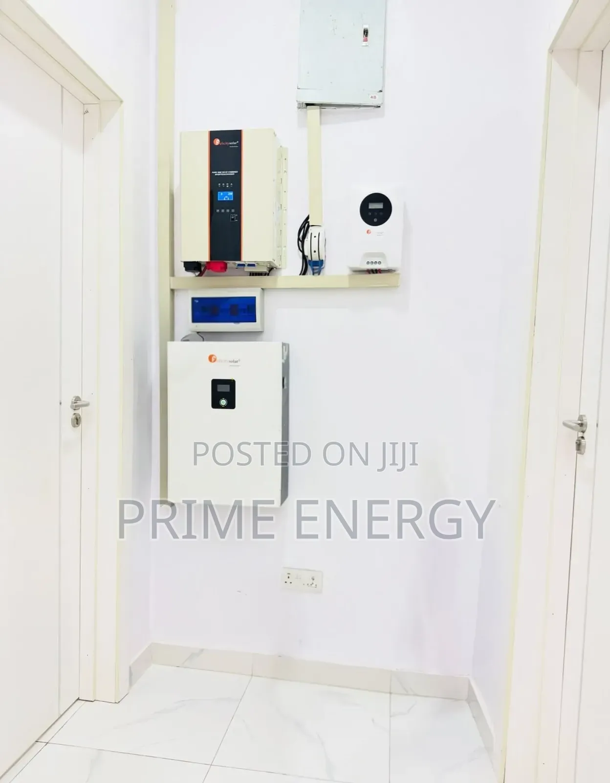 Full Setup Of 5kva Inverter/ 10kwh Battery Back 6kwp Solar Array