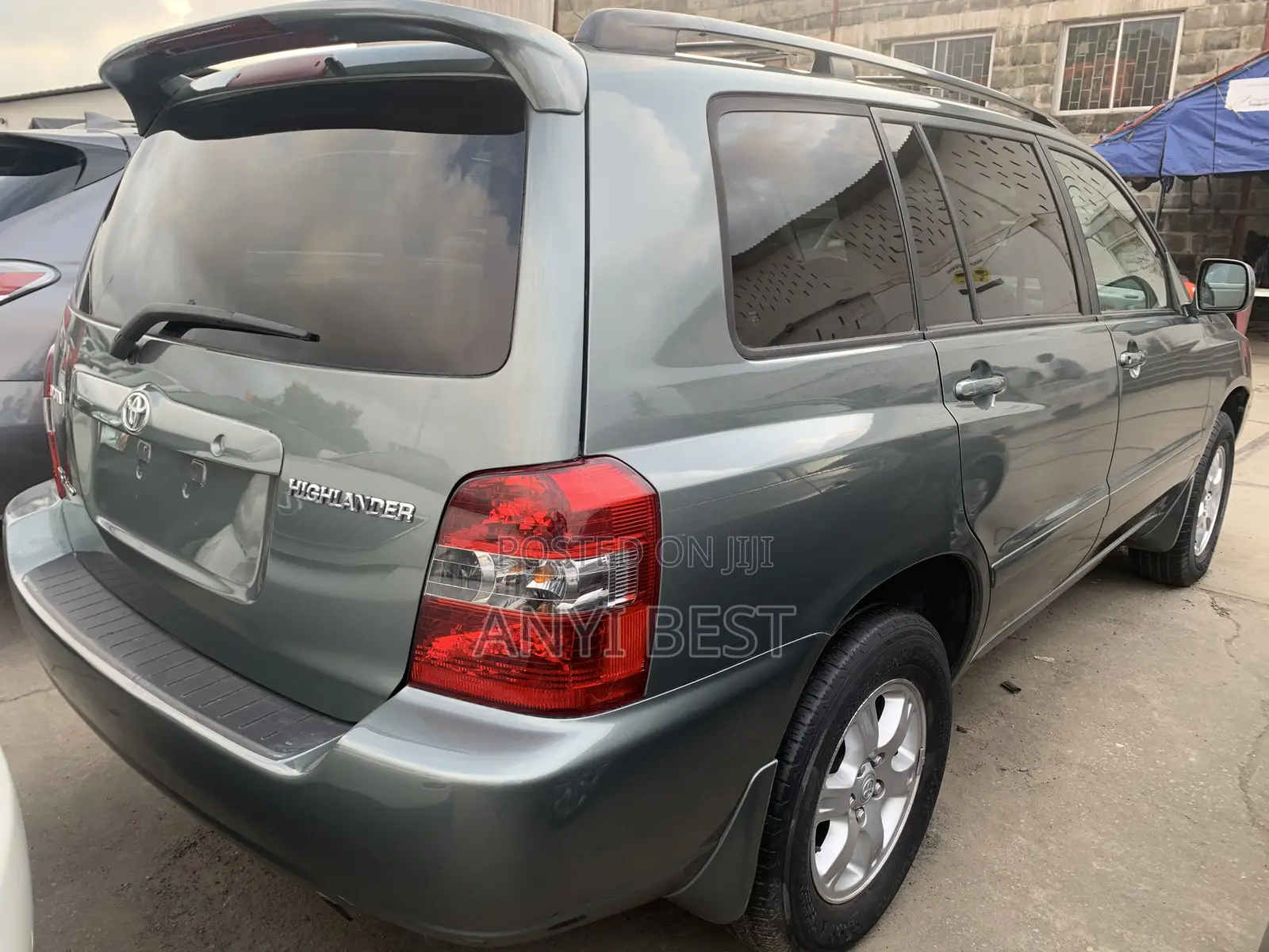 Toyota Highlander 2005 Gray