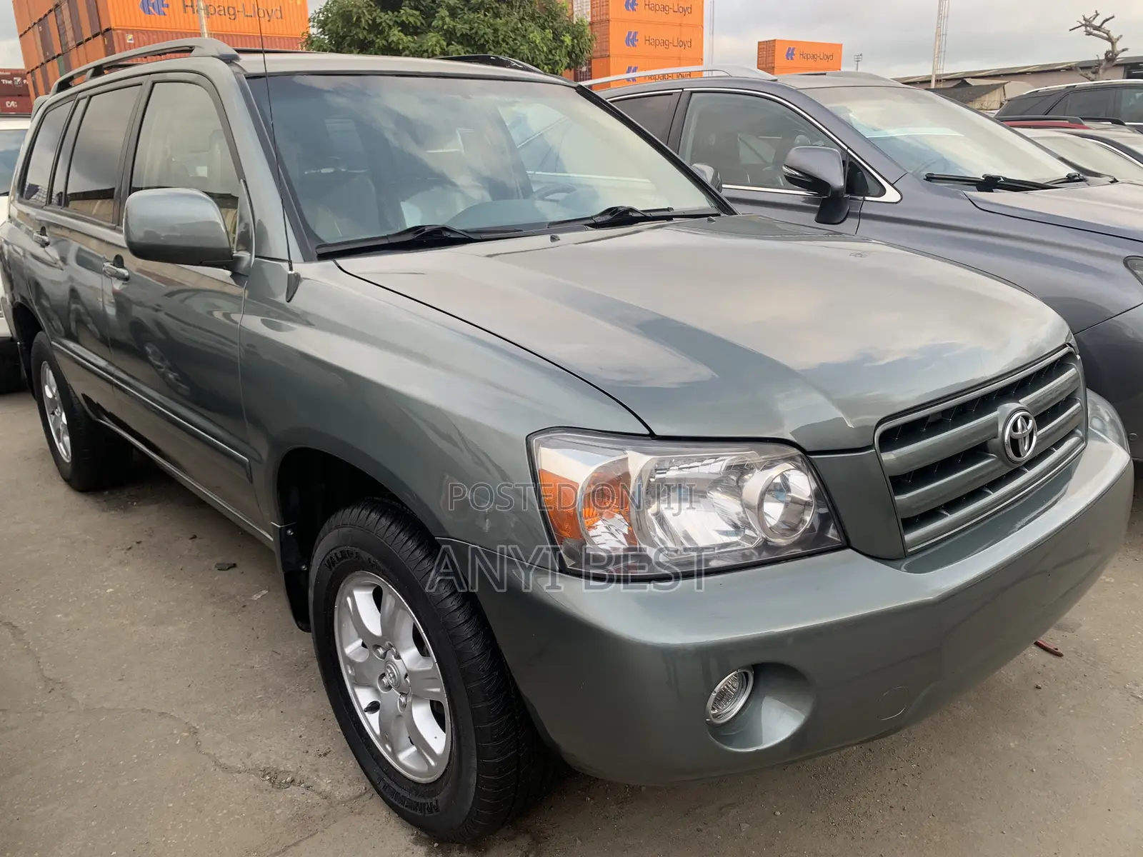 Toyota Highlander 2005 Gray