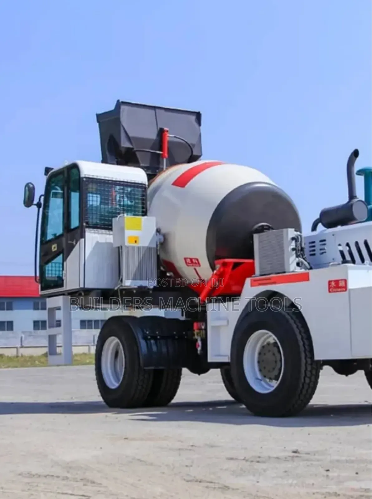 Self Loading Mobile Concrete Mixer 5 Cubic Meter Truck