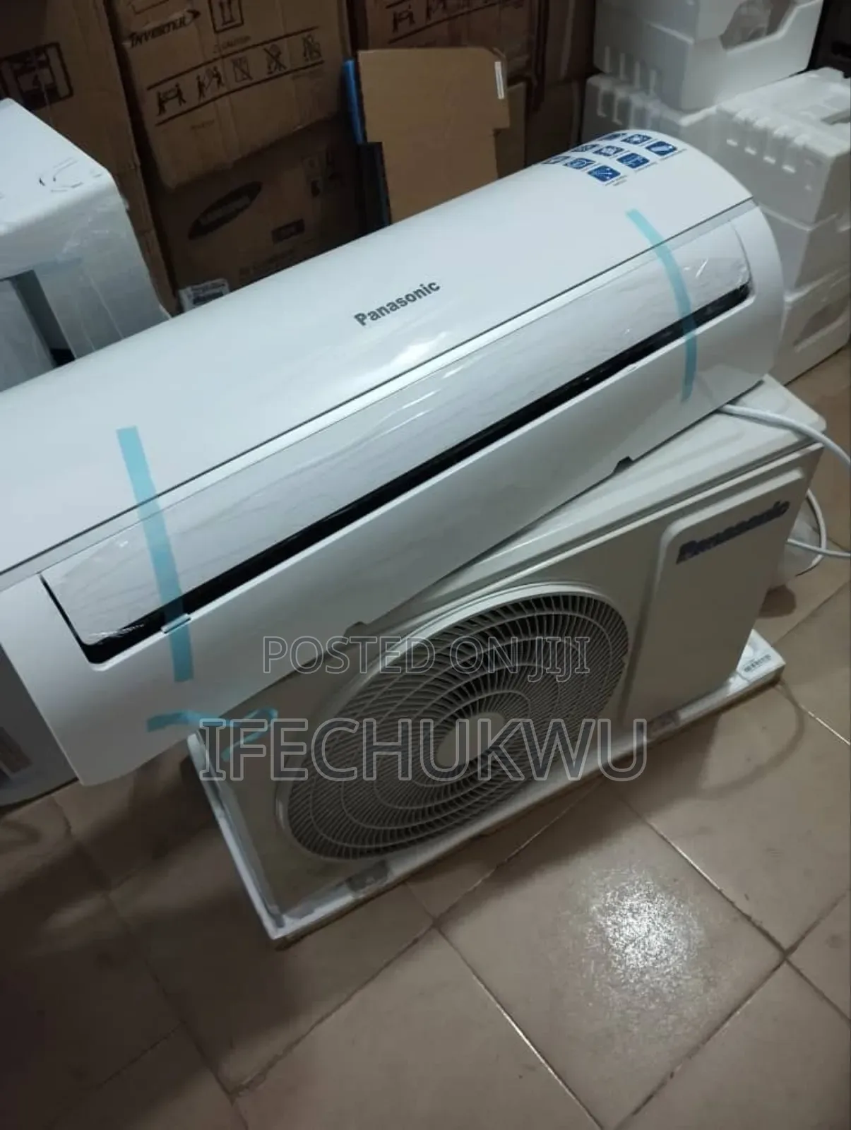 Panasonic 1.5 Hp R410a Made in Malaysia Air Conditioner Split Unit