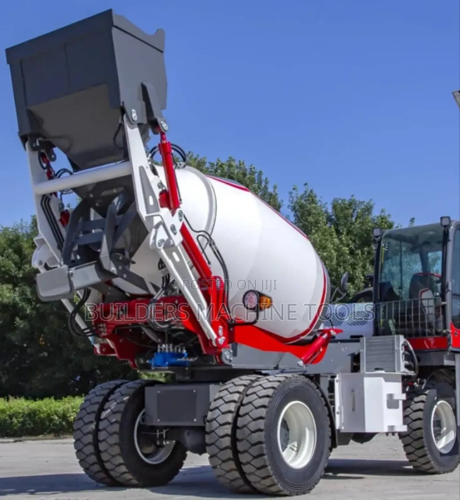 Self Loading Concrete Mixer 5 Cubic Meter Truck
