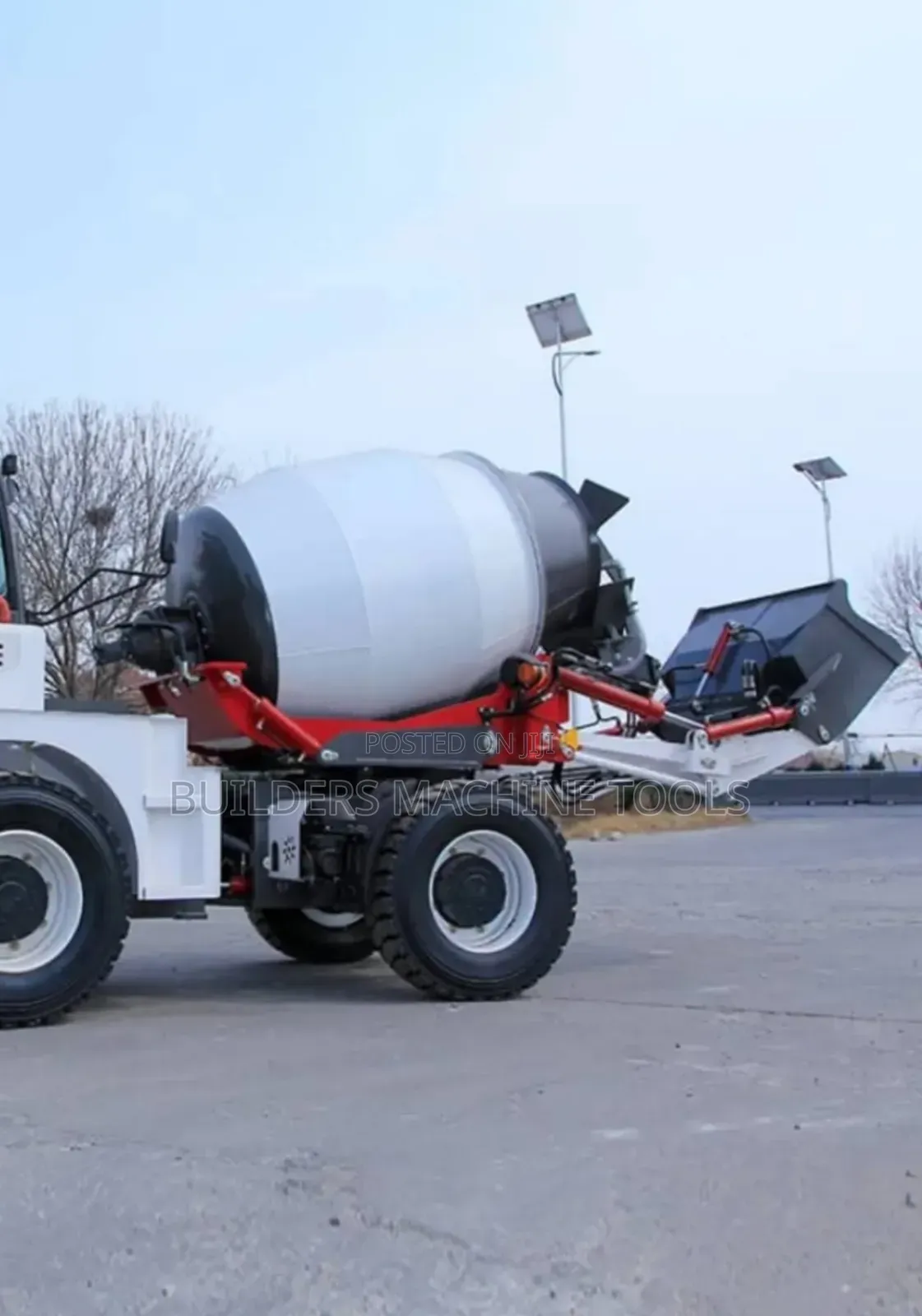 Mobile Concrete Mixer 4 Cubi Meter Truck