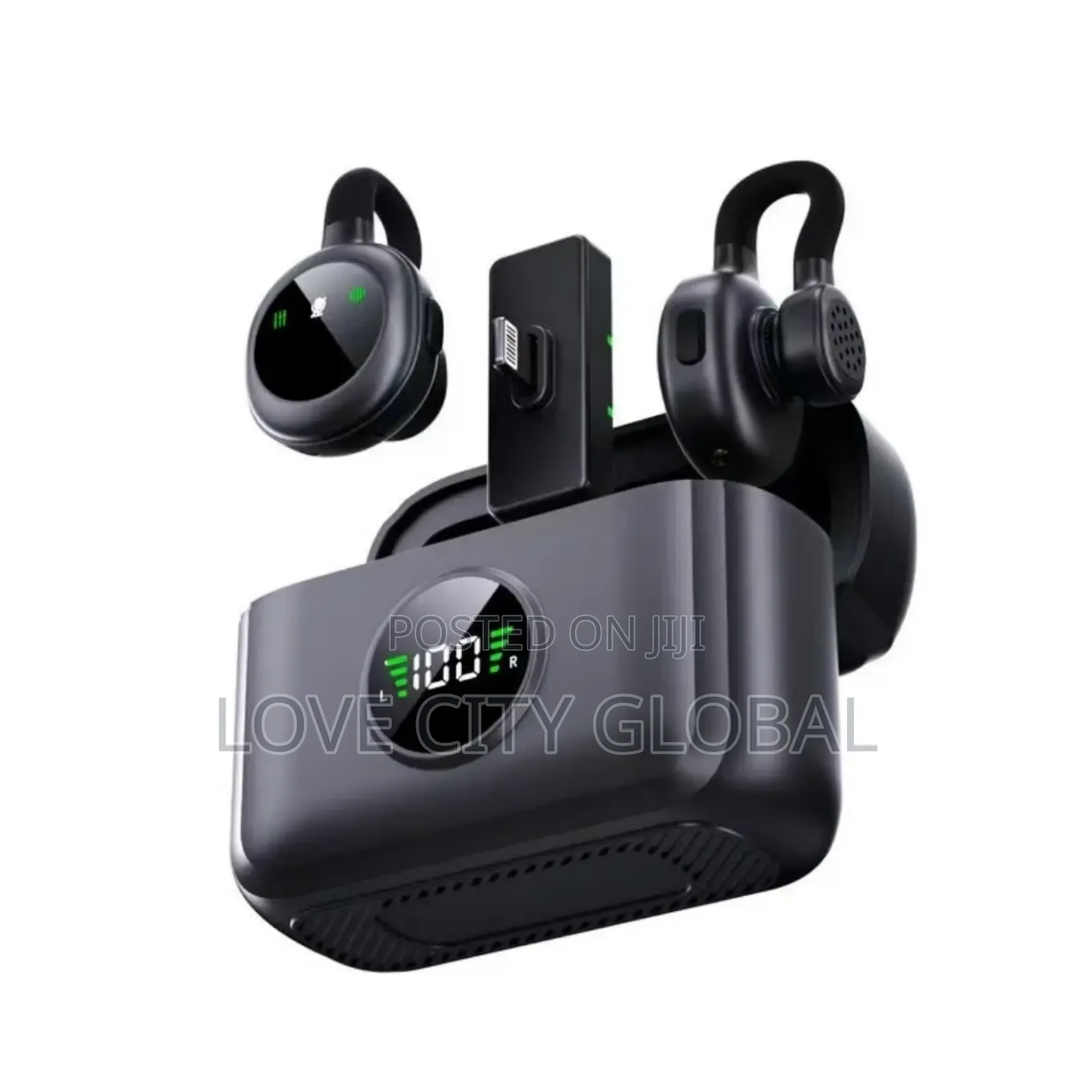 T50 Wireles Microphone Plug/Play Clip-on Magnetic Buckle Charge Case