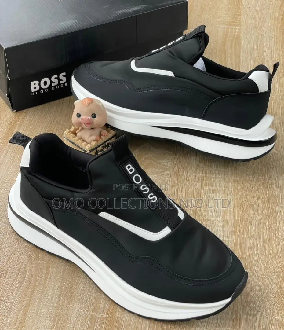 Premium Quality Boss Slip-on Men’S Sneakers – Fully Boxed